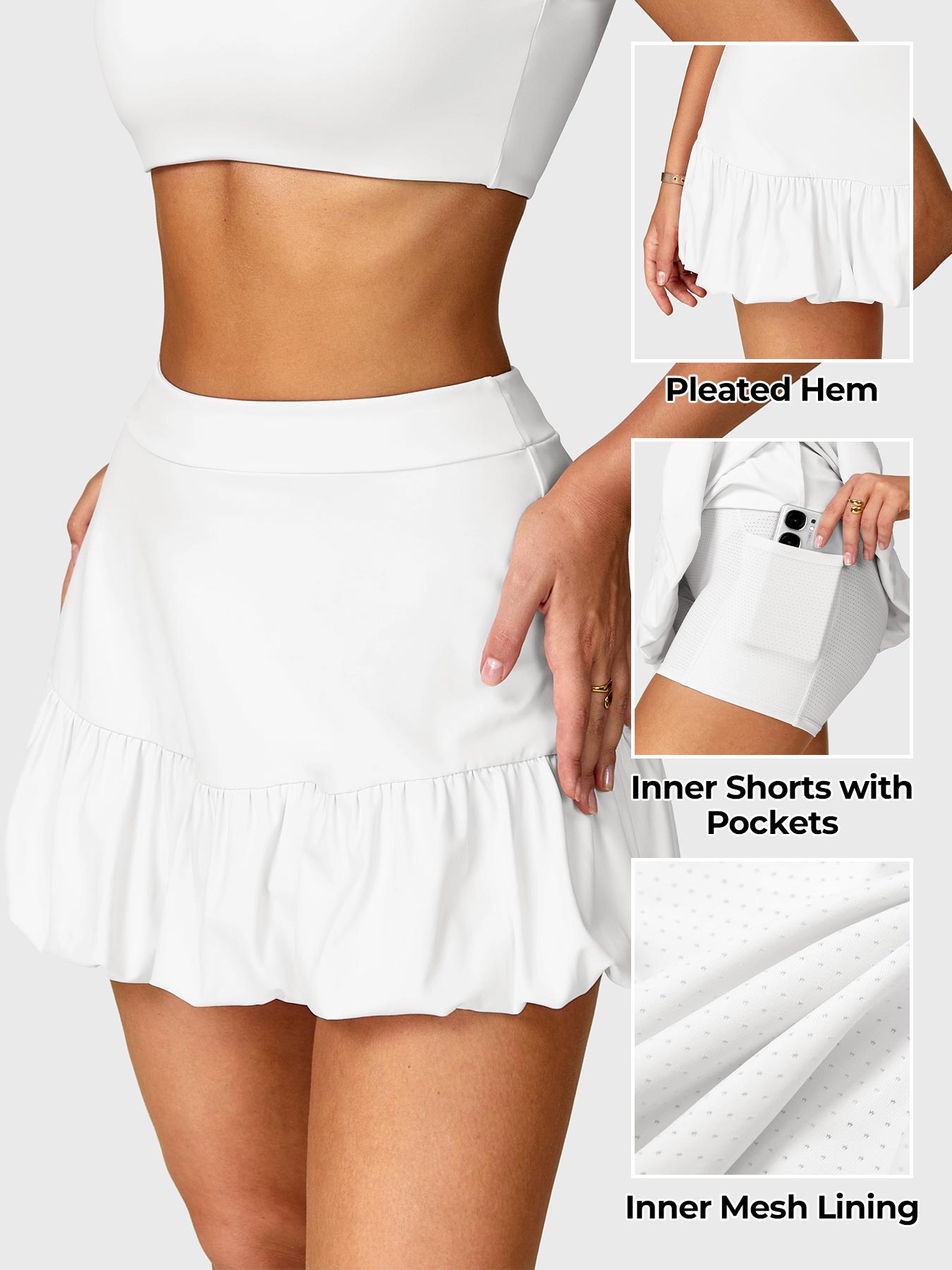 Lyne London™ | Pleated Tennis Skirt