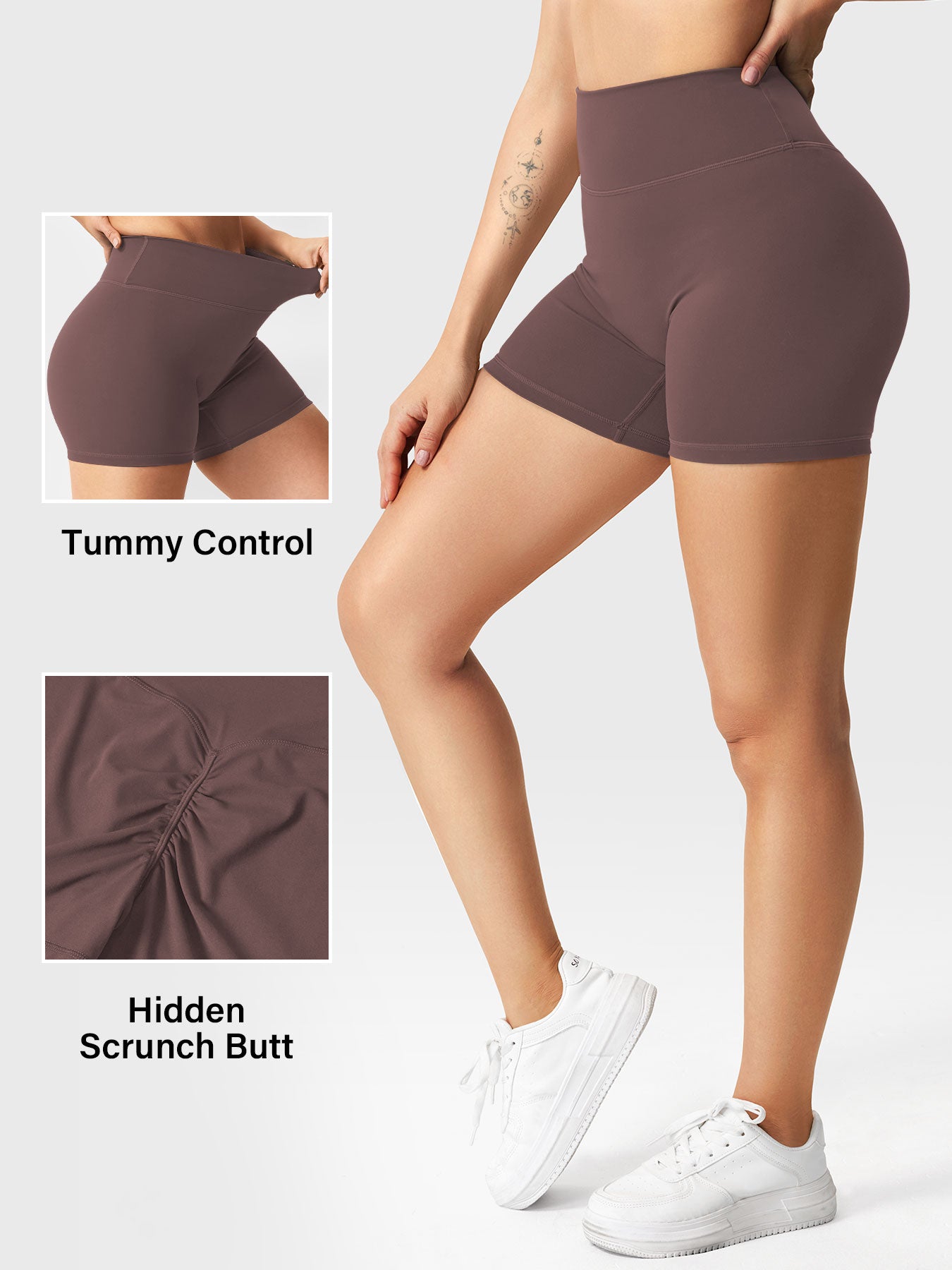 Lyne London™ | 4.5" Scrunch Shorts