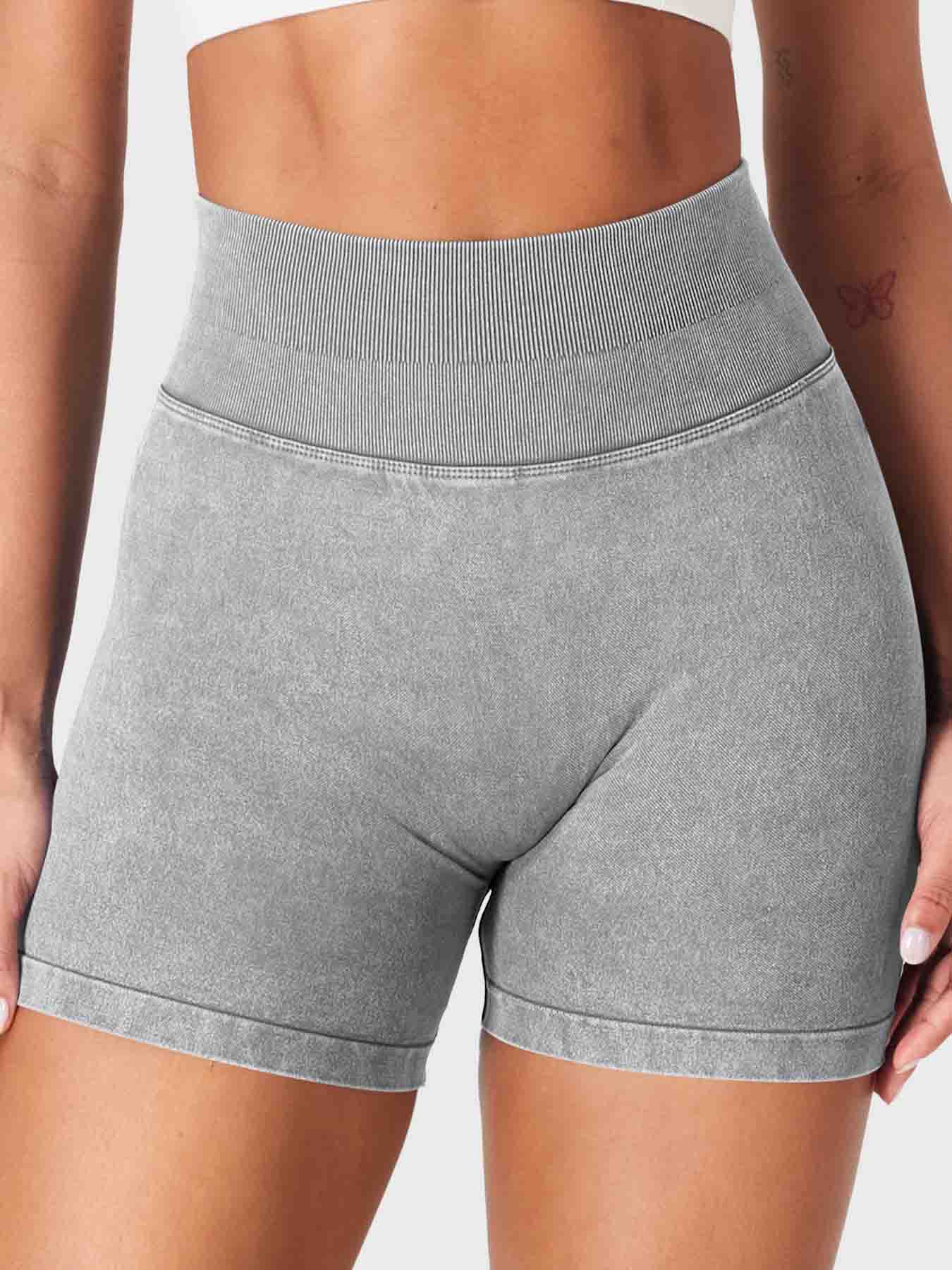 Lyne London™ | Denim Seamless Shorts