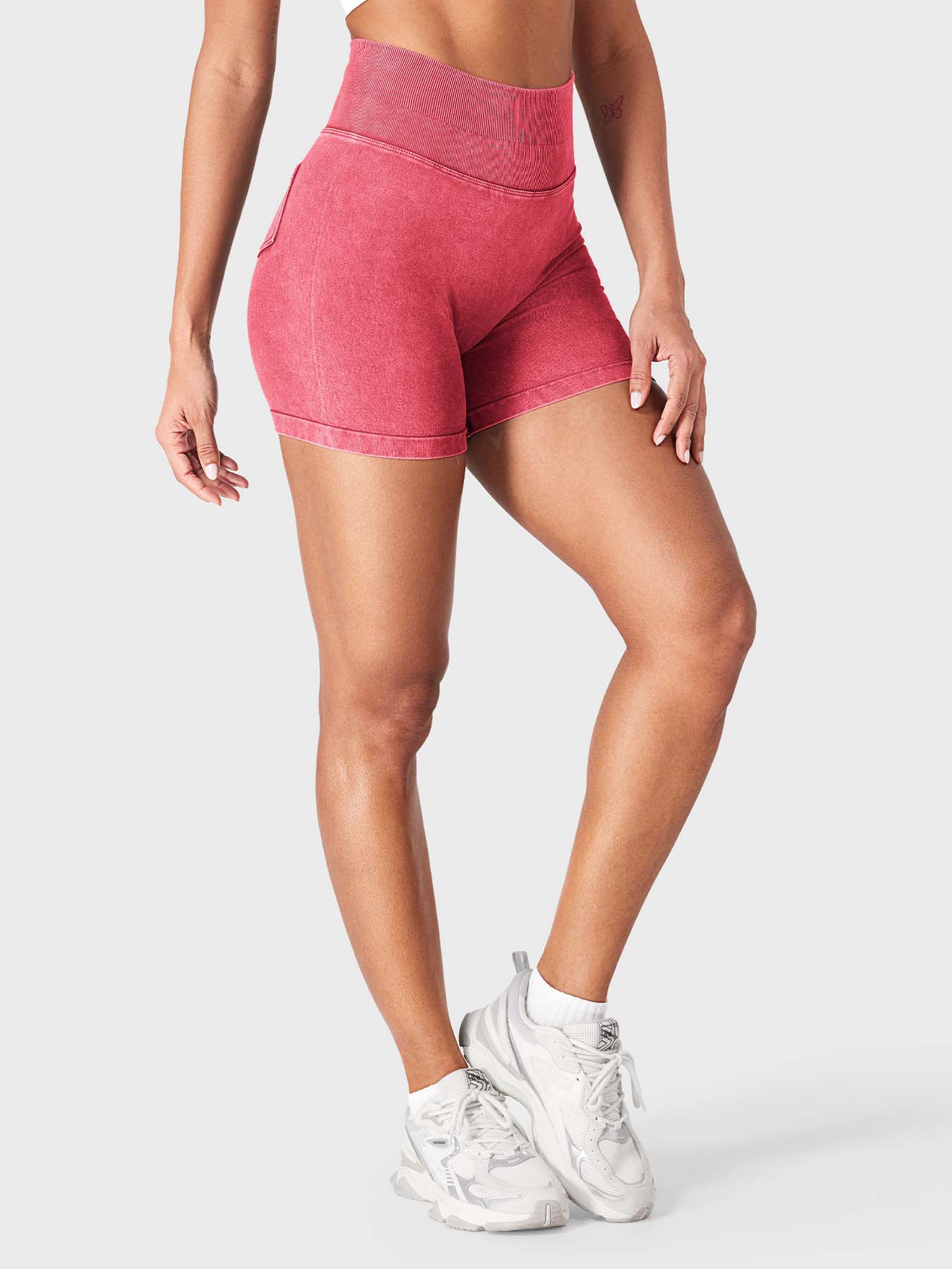 Lyne London™ | Denim Seamless Shorts