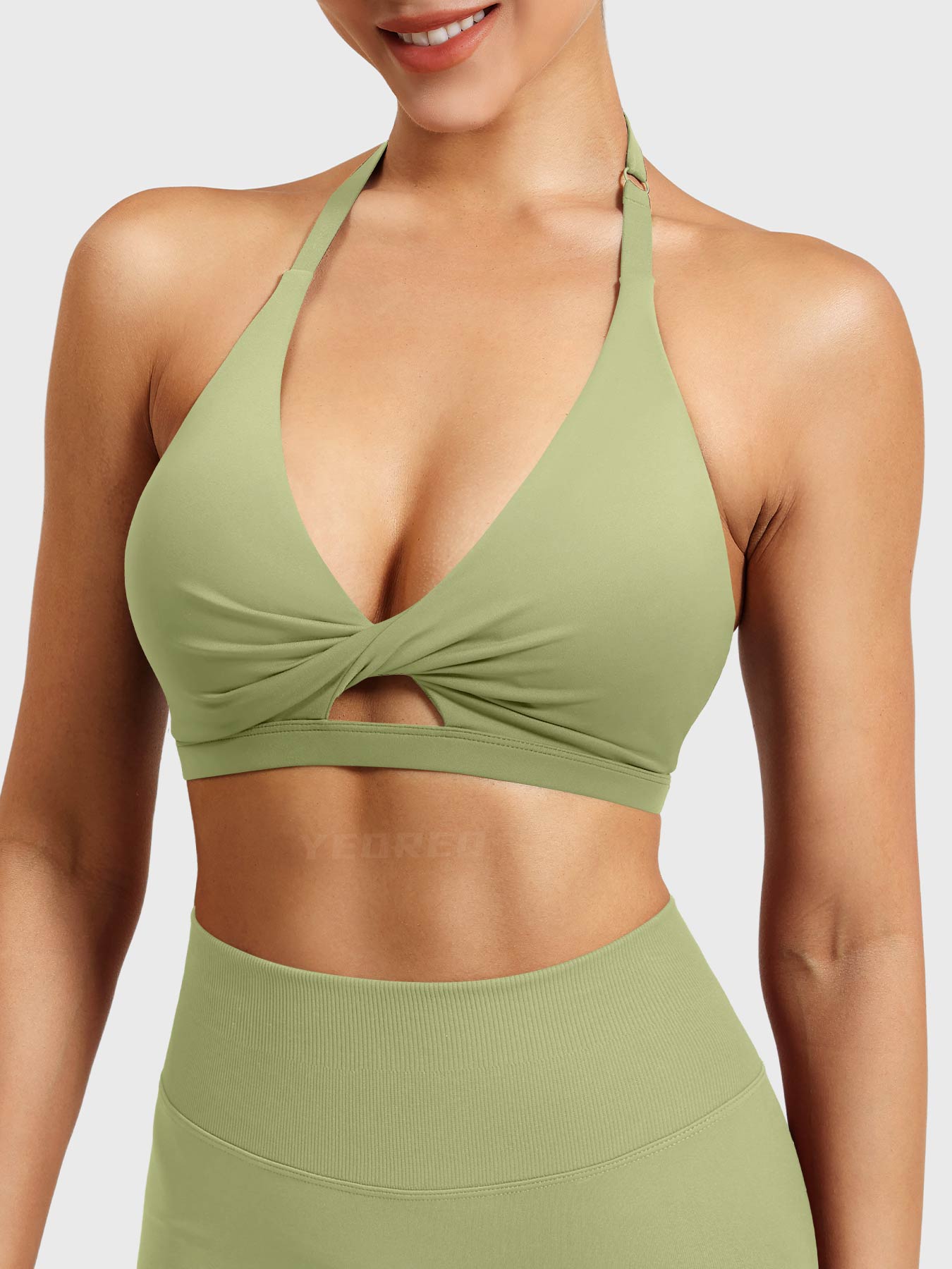 Lyne London™ | Twist Front Sports Bra