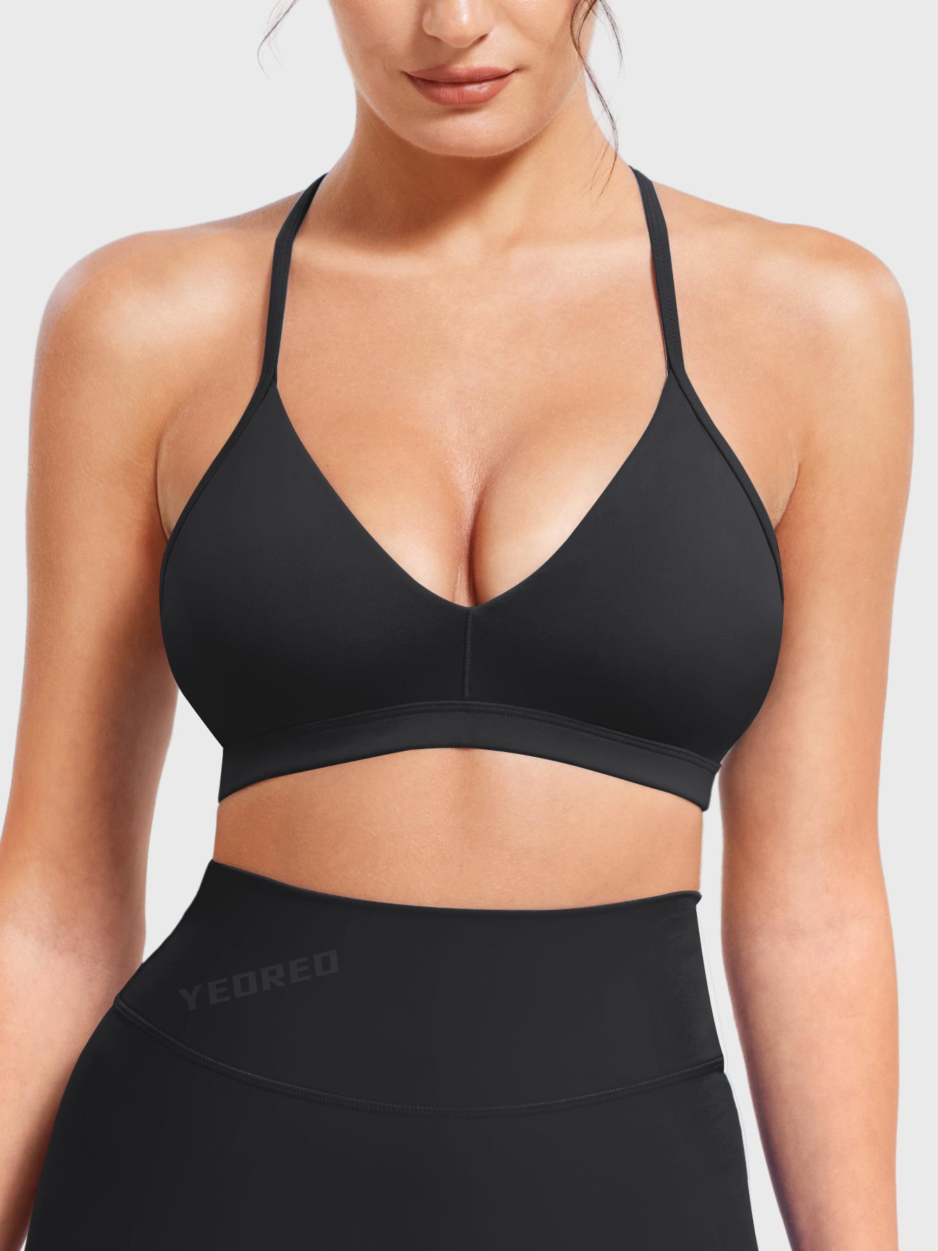 Lyne London™ | V Neck Sports Bra