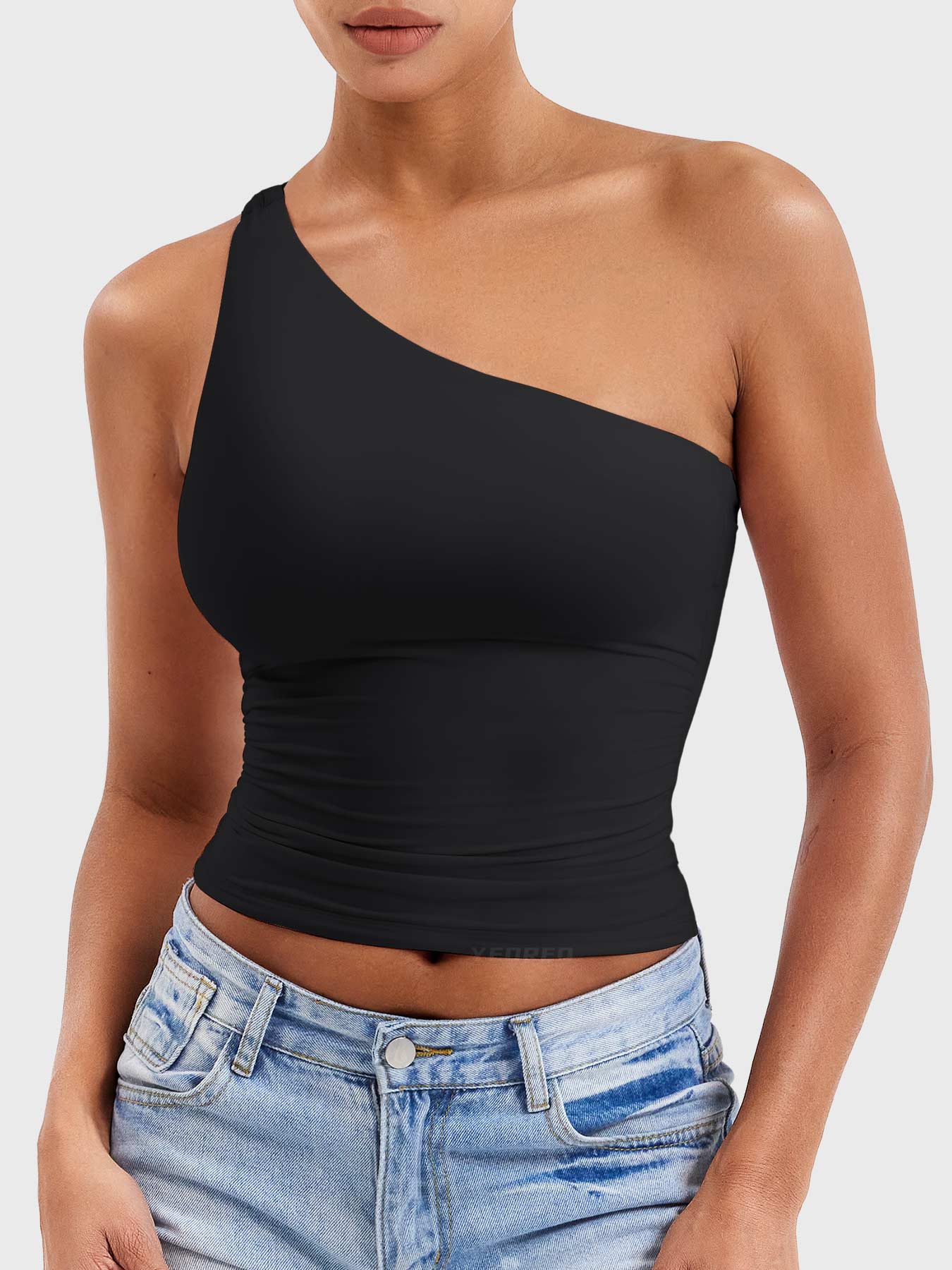 Lyne London™ | One Shoulder Tank Top