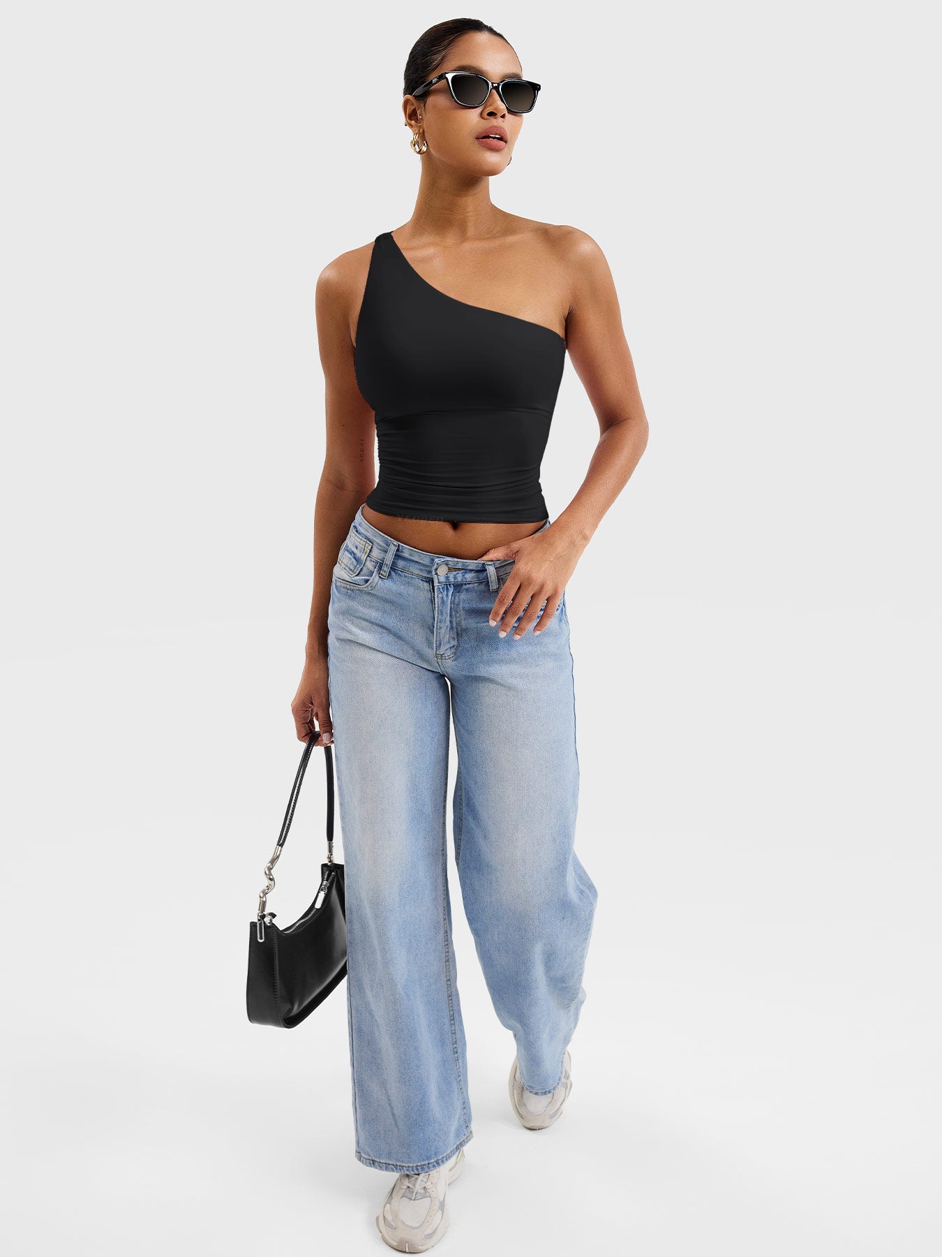 Lyne London™ | One Shoulder Tank Top