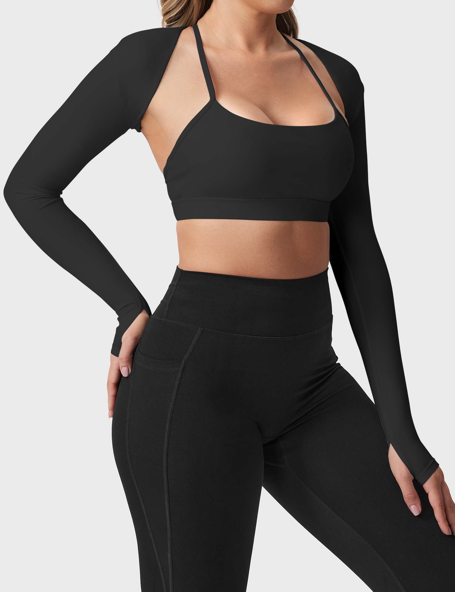 Lyne London™ | Mini Long Sleeve Bolero Shrug