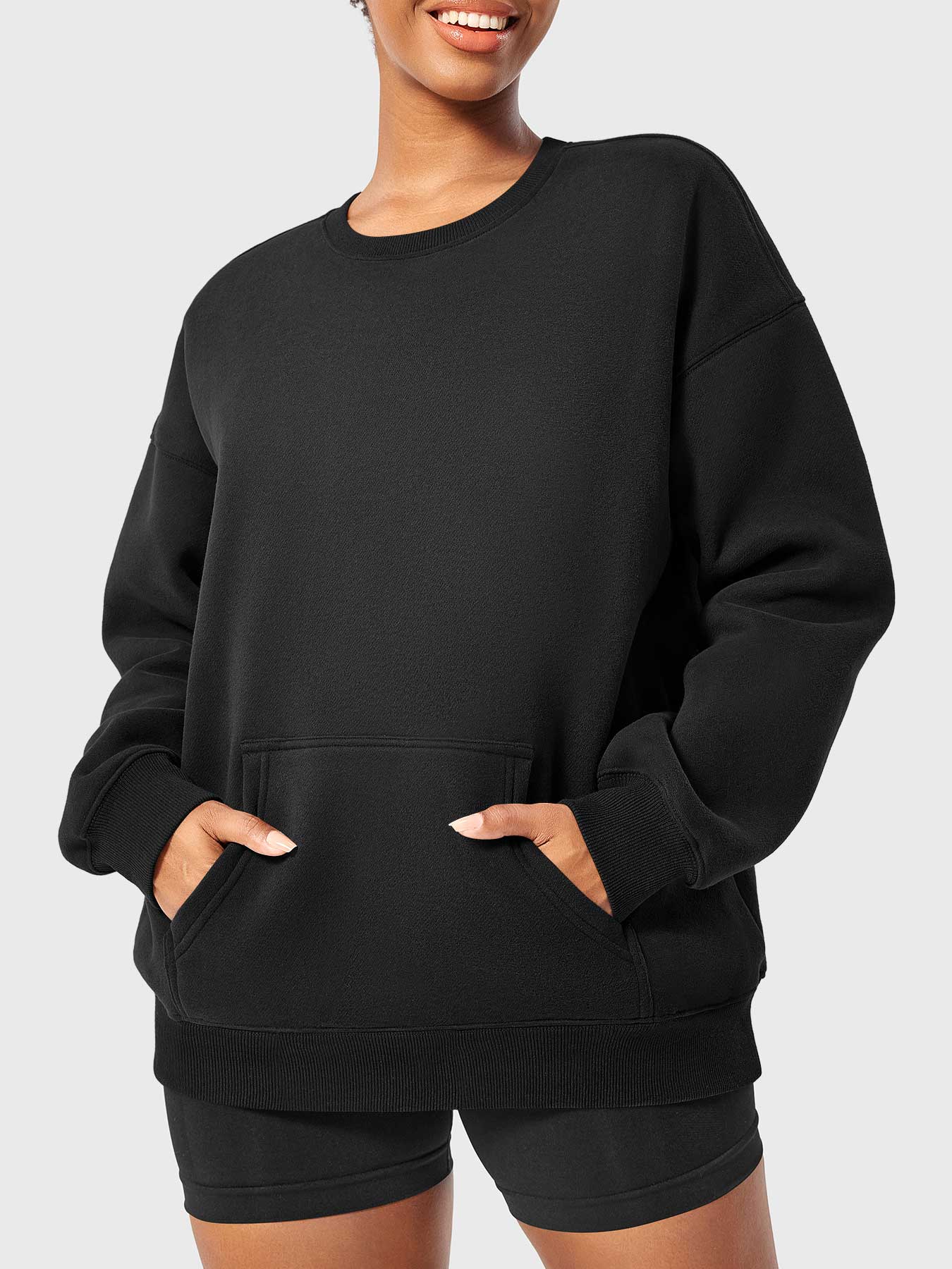 Lyne London™ | Oversized Fleece Sweatshirts