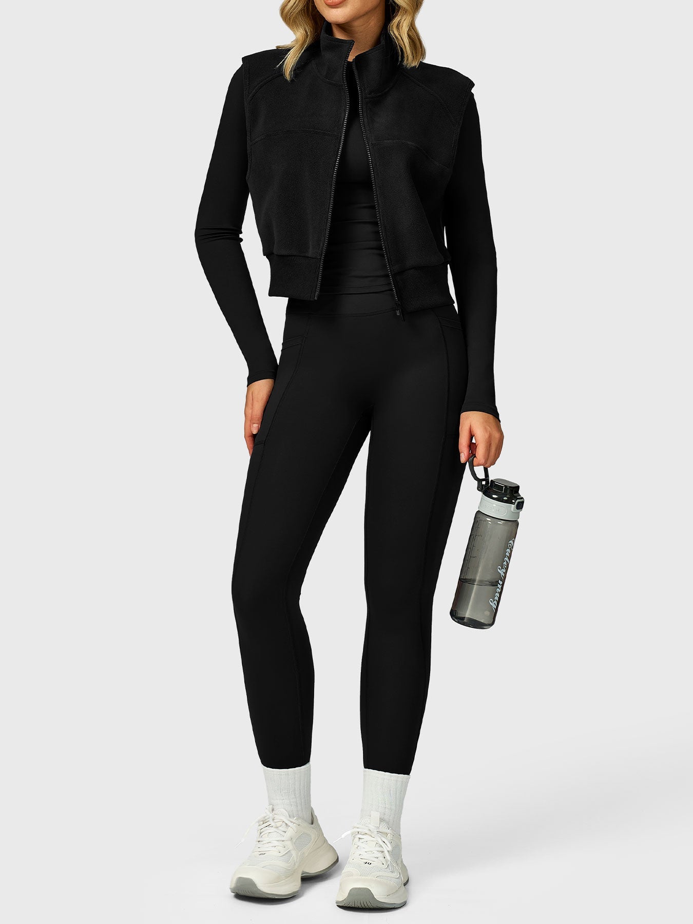 Lyne London™ | Cropped Fleece Vest