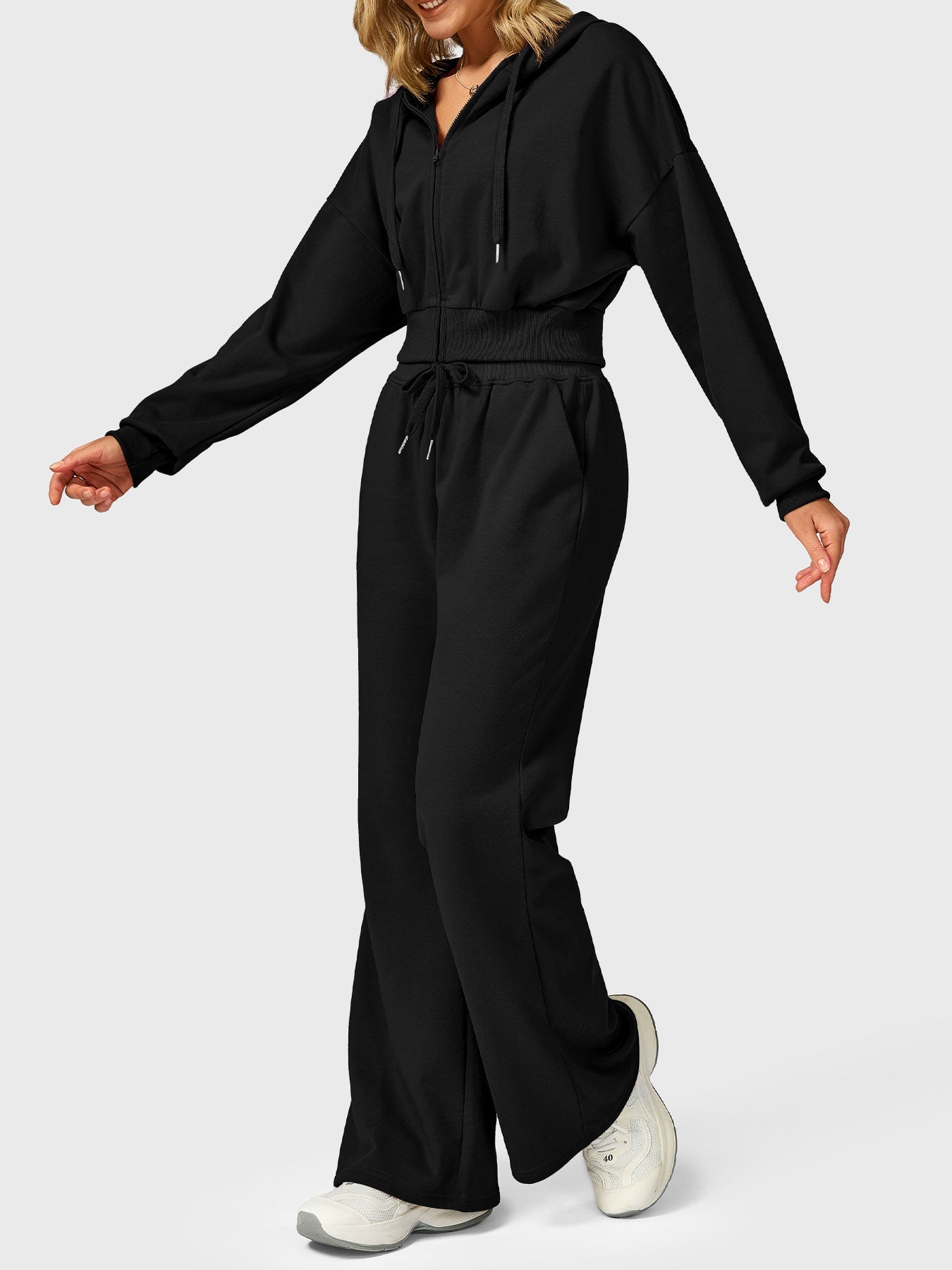 Lyne London™ | Cropped Zip Hoodie