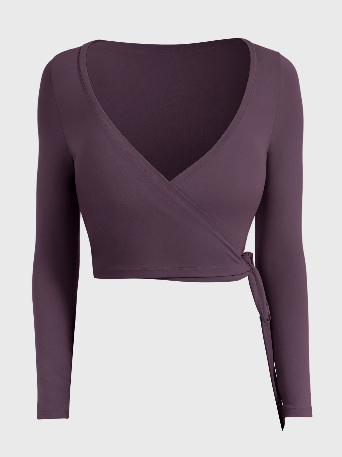 Lyne London™ | Long Sleeve Ballet Wrap Top
