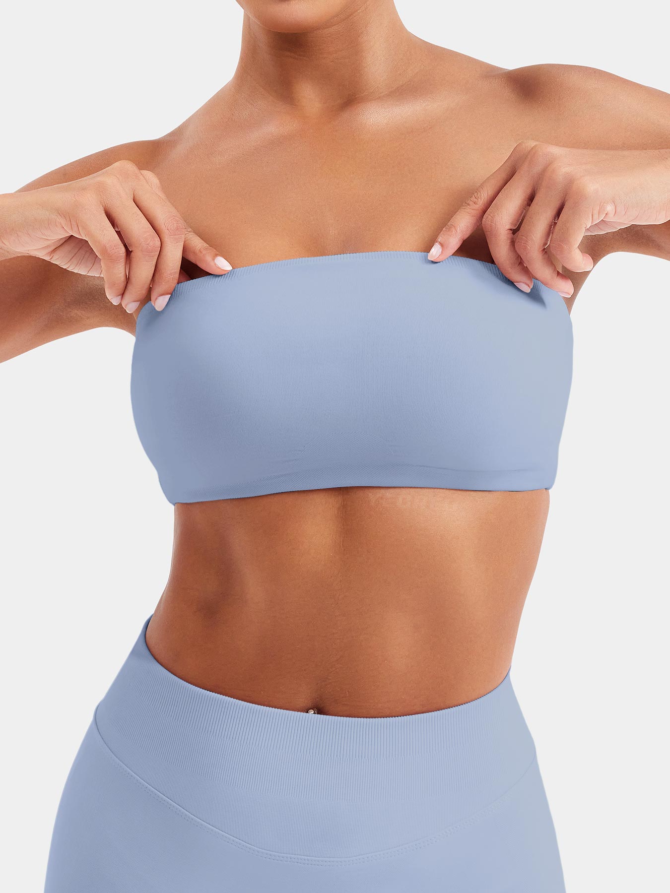 Lyne London™ | Seamless Bandeau Sports Bra