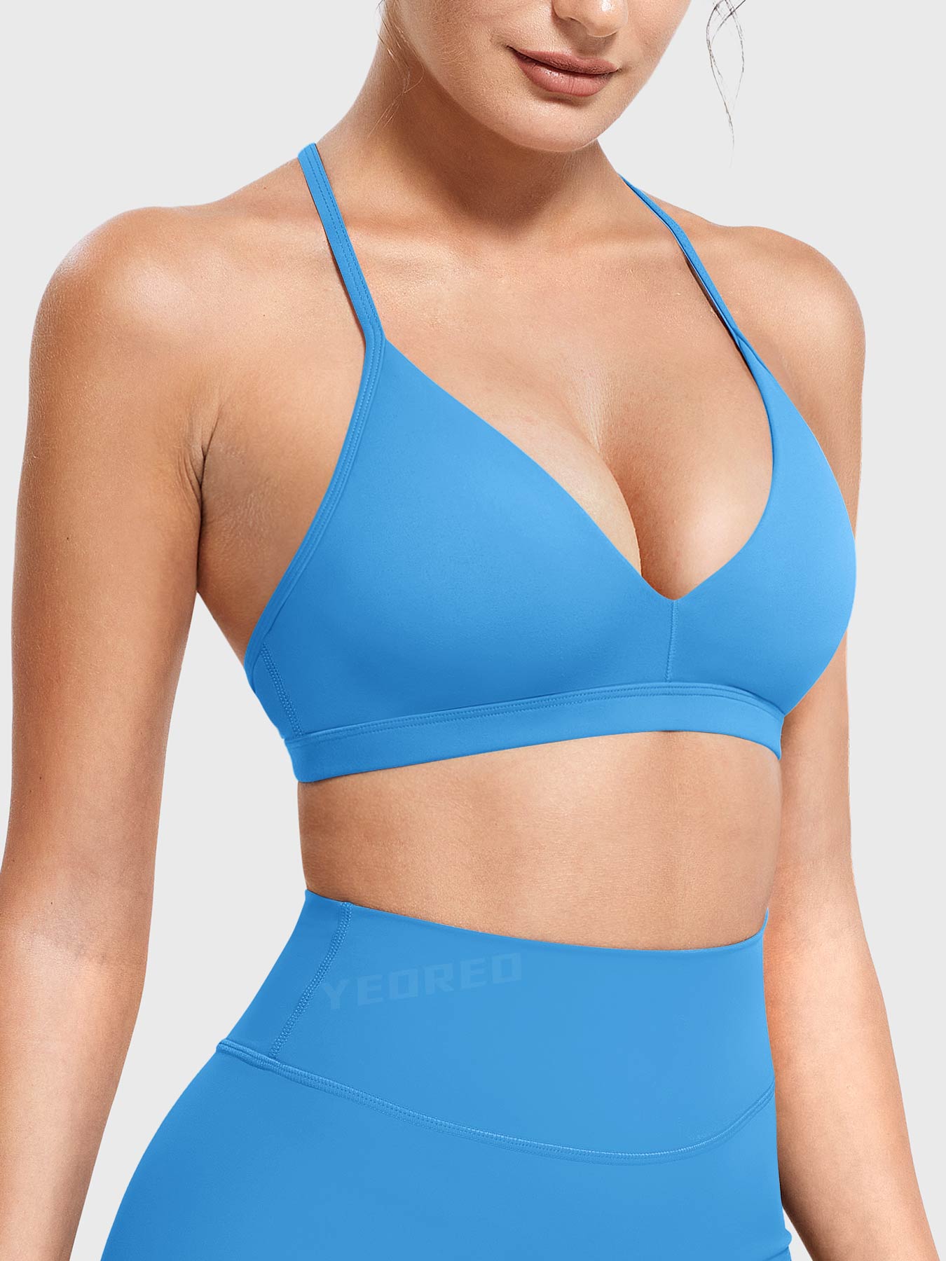 Lyne London™ | V Neck Sports Bra
