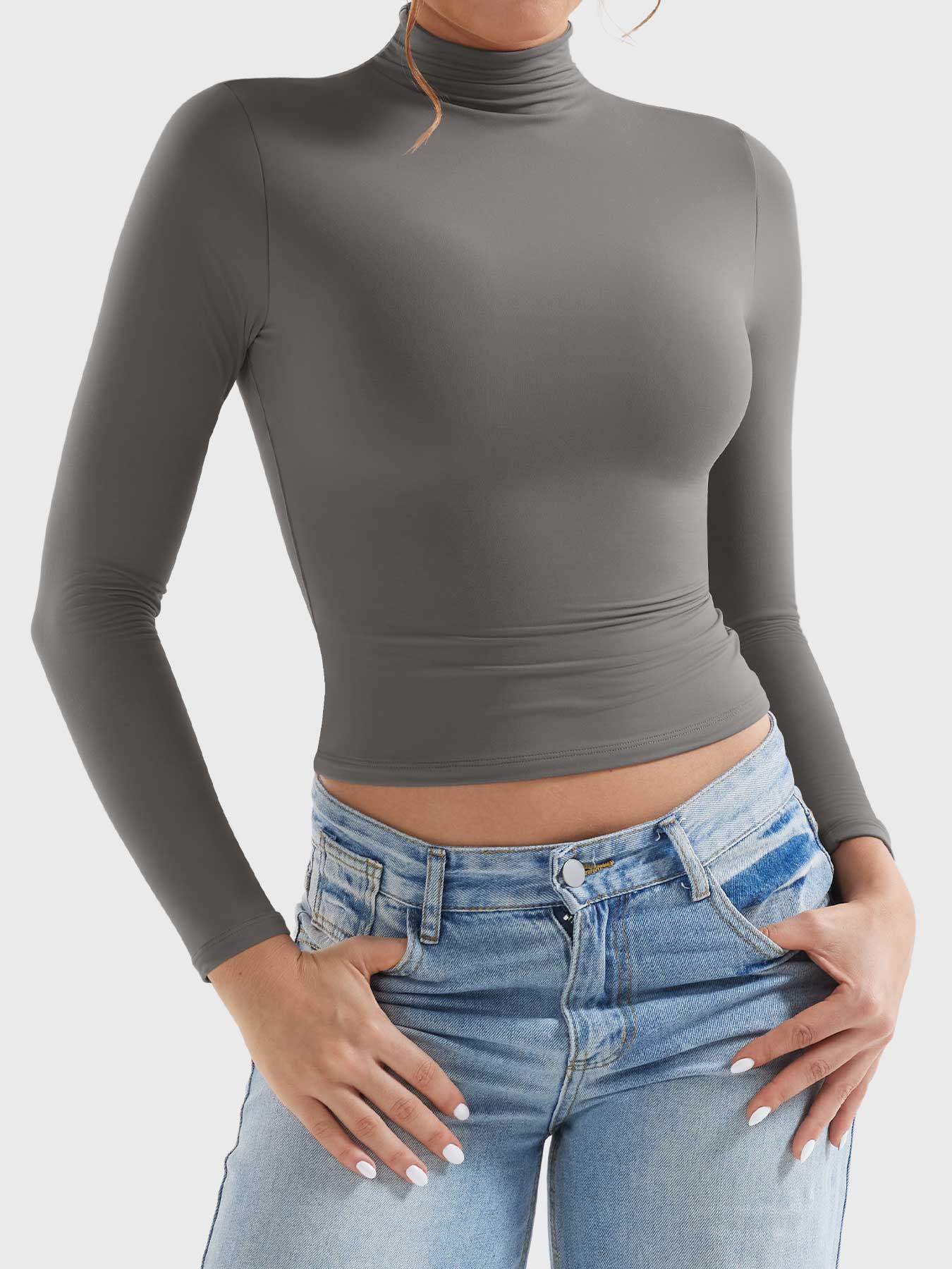 Lyne London™ | Turtle Neck Long Sleeves Shirts