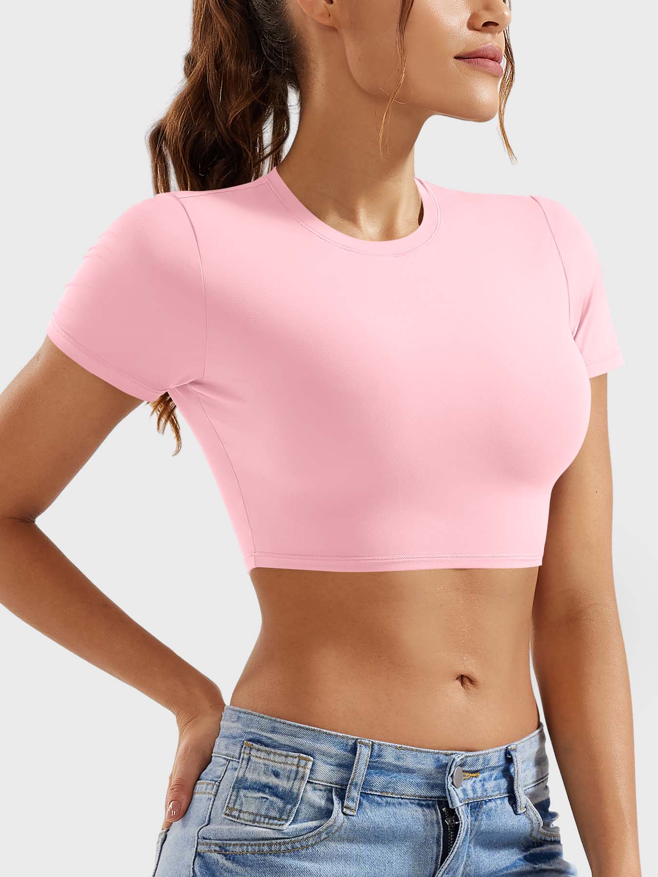 Lyne London™ | Short Sleeves Crop Top
