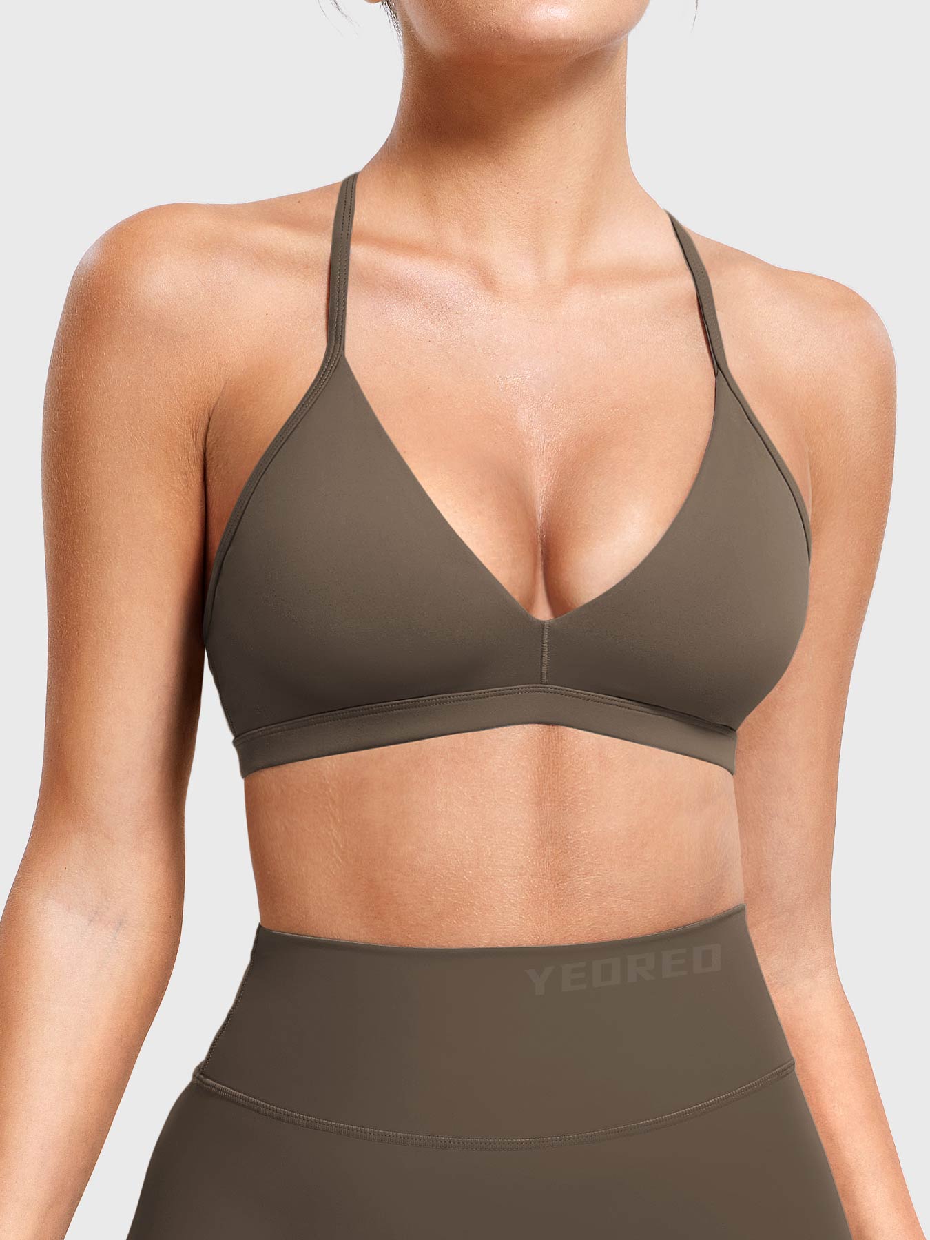 Lyne London™ | V Neck Sports Bra