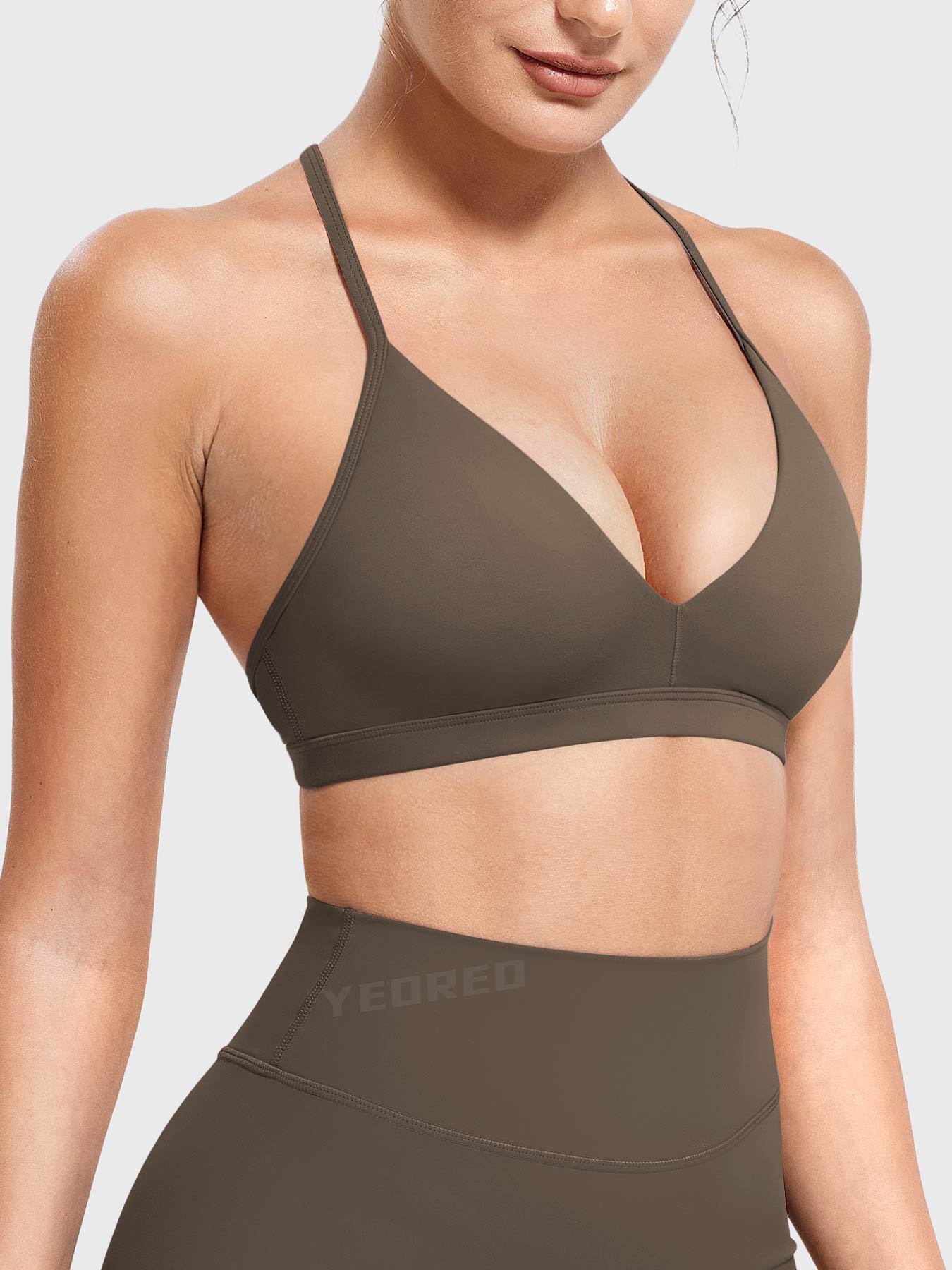Lyne London™ | V Neck Sports Bra