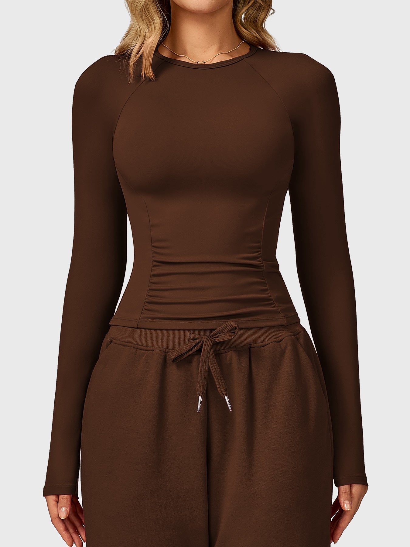 Lyne London™ | Sculpted Long Sleeves Top