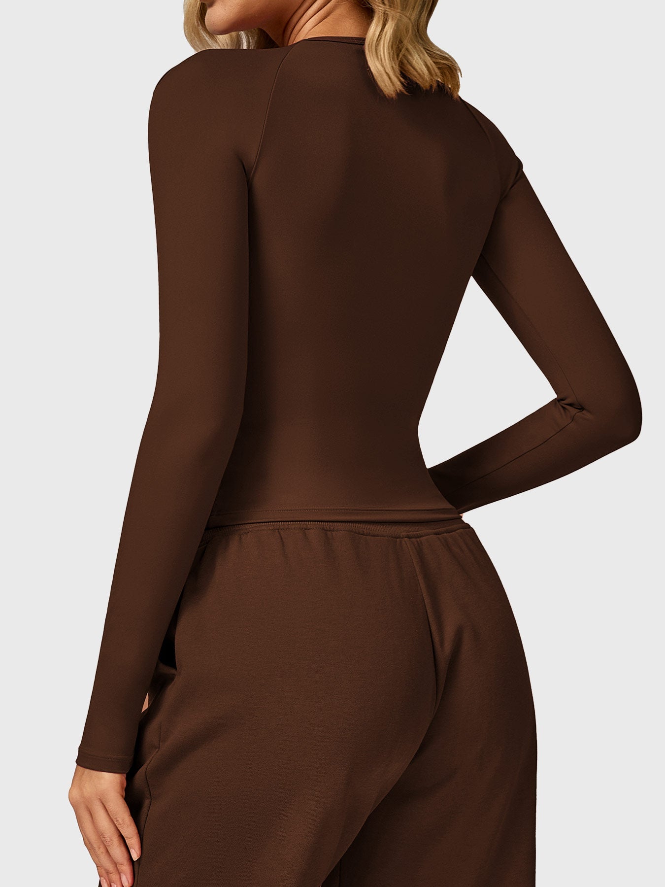 Lyne London™ | Sculpted Long Sleeves Top