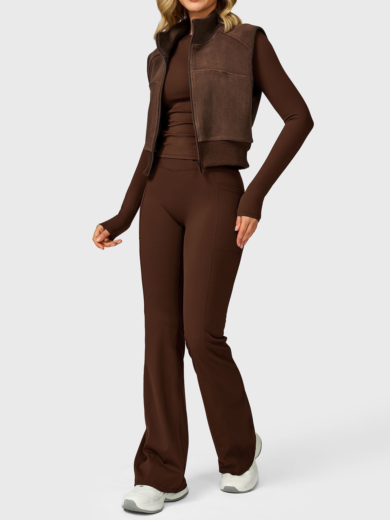 Lyne London™ | Cropped Fleece Vest