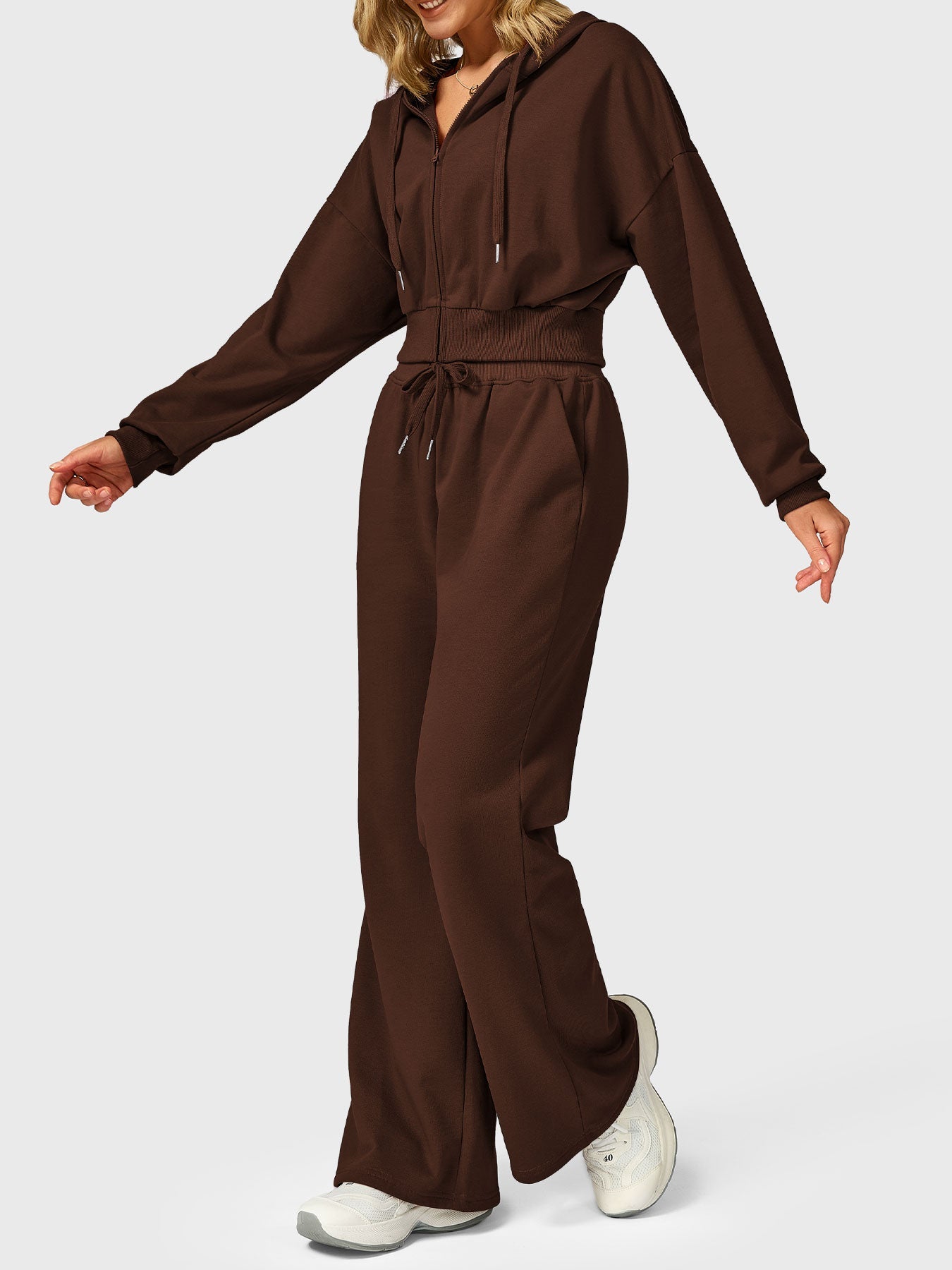 Lyne London™ | Cropped Zip Hoodie