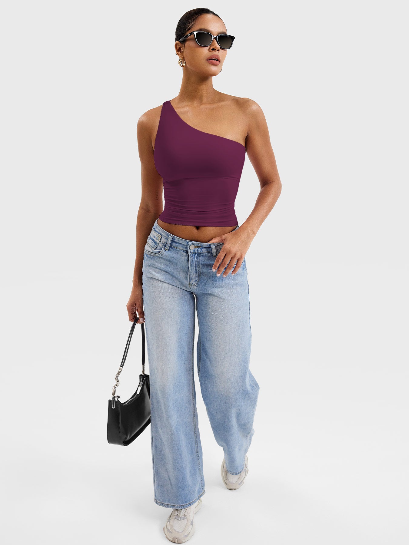 Lyne London™ | One Shoulder Tank Top