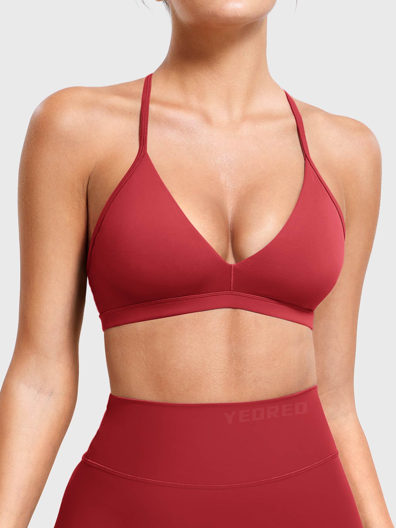 Lyne London™ | V Neck Sports Bra