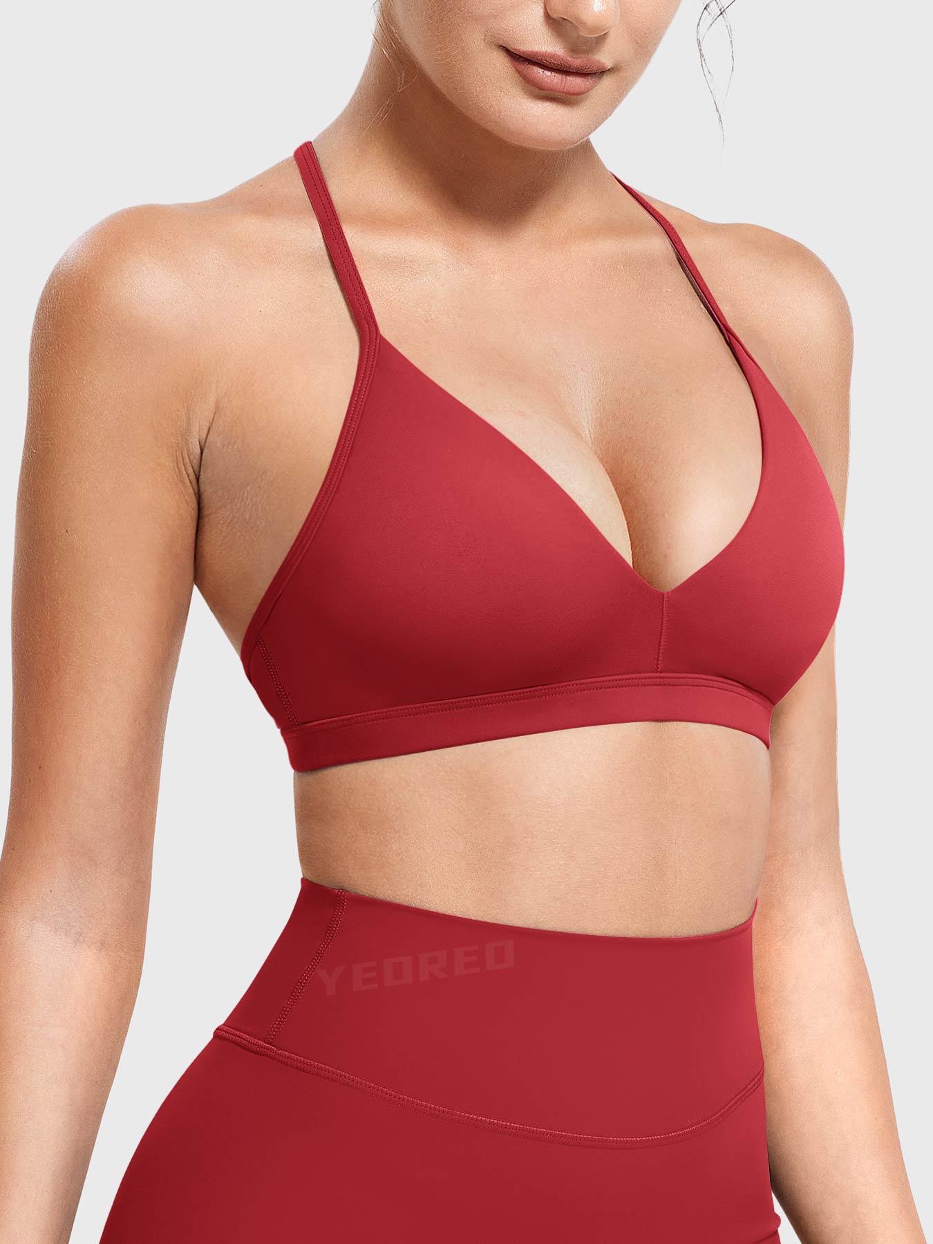 Lyne London™ | V Neck Sports Bra