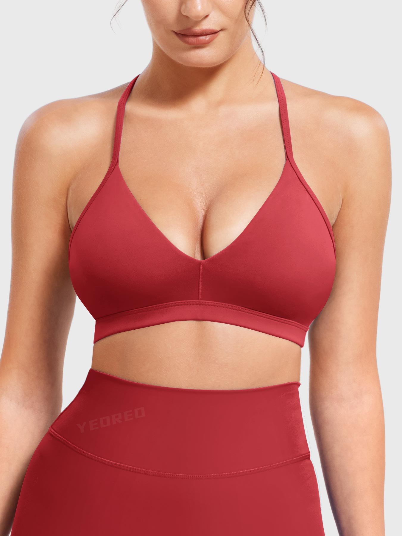 Lyne London™ | V Neck Sports Bra