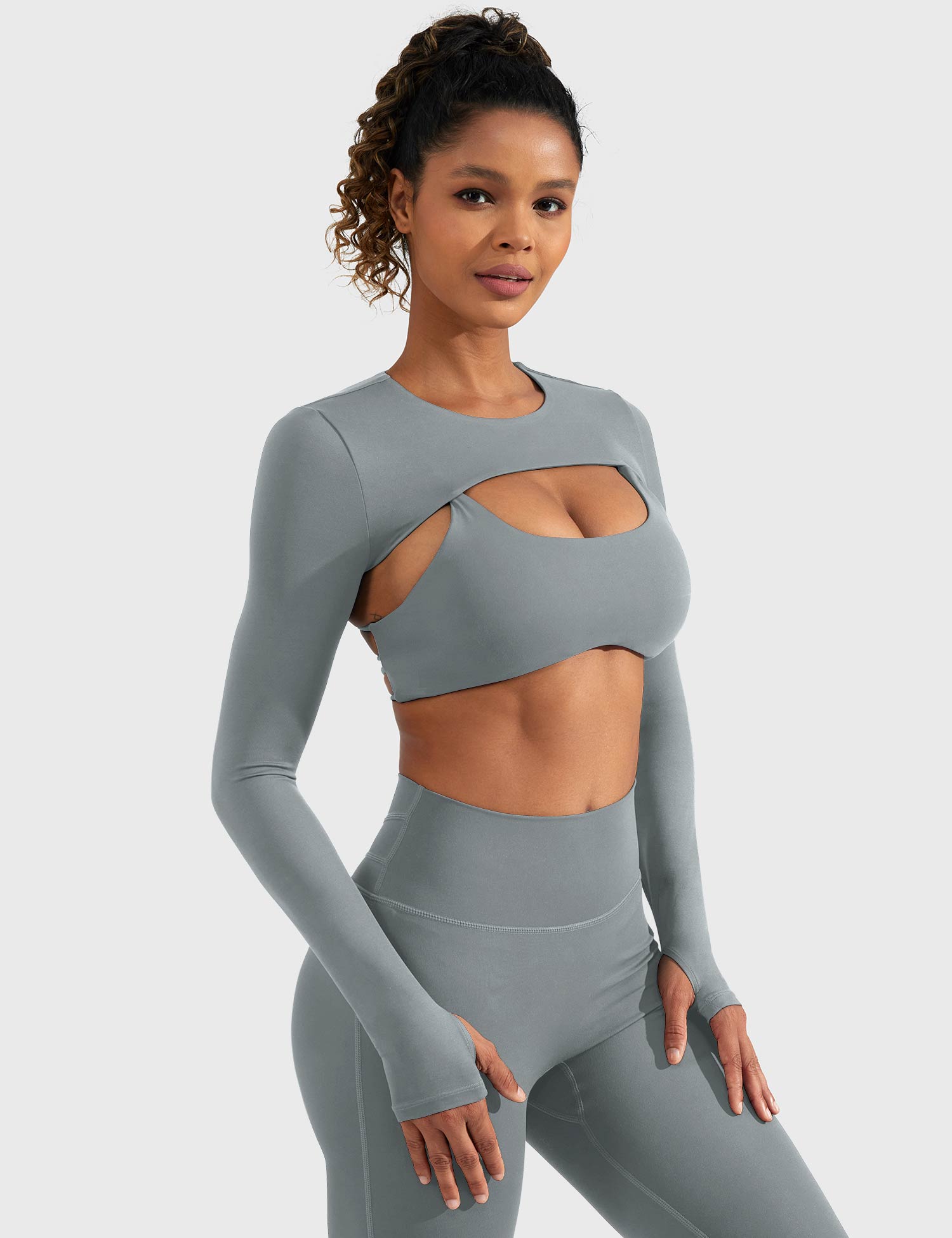 Lyne London™ | Long Sleeve Bolero Shrug