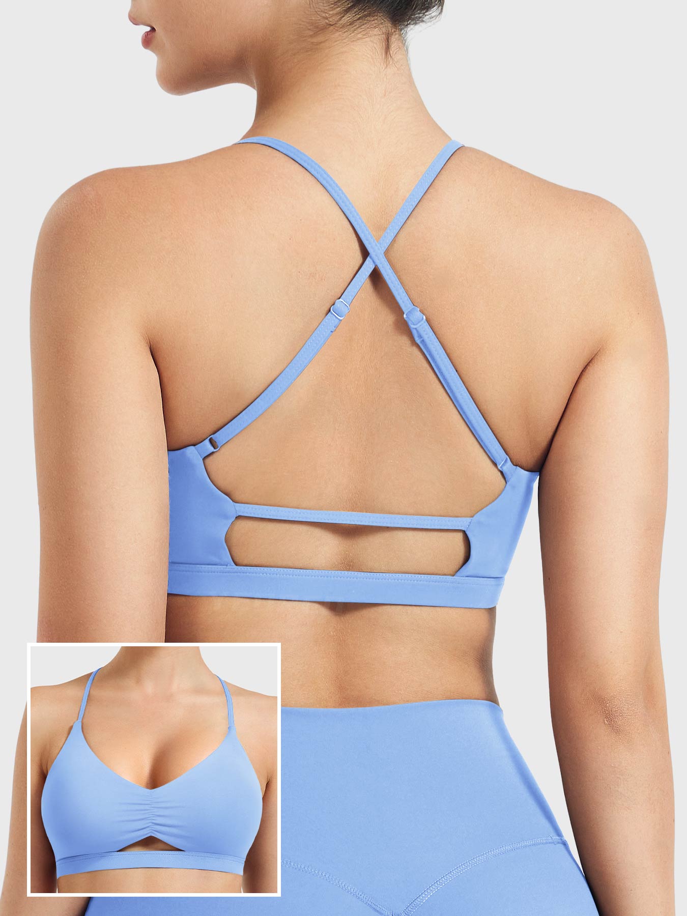 Lyne London™ | Criss Cross Back Sports Bra