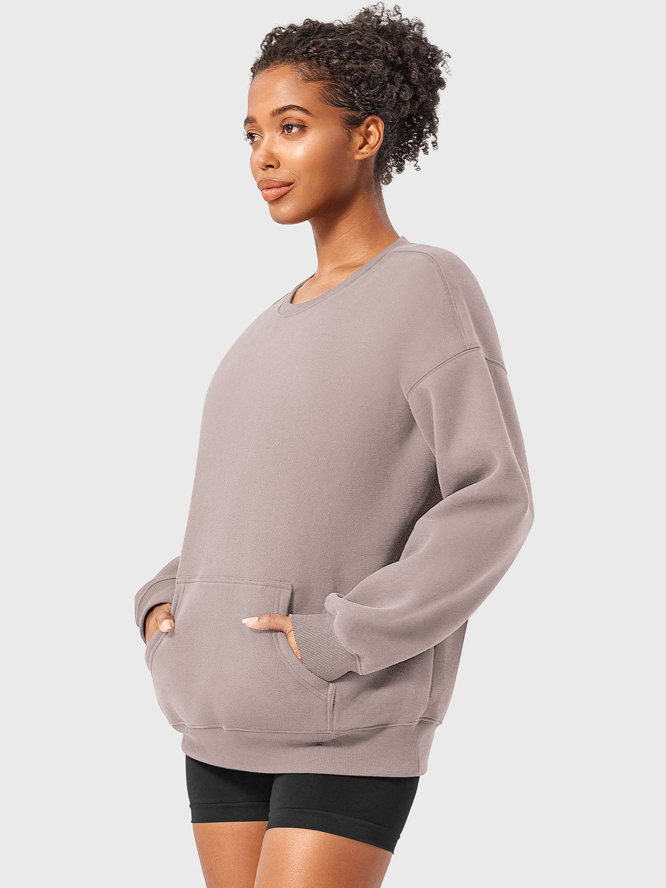 Lyne London™ | Oversized Fleece Sweatshirts