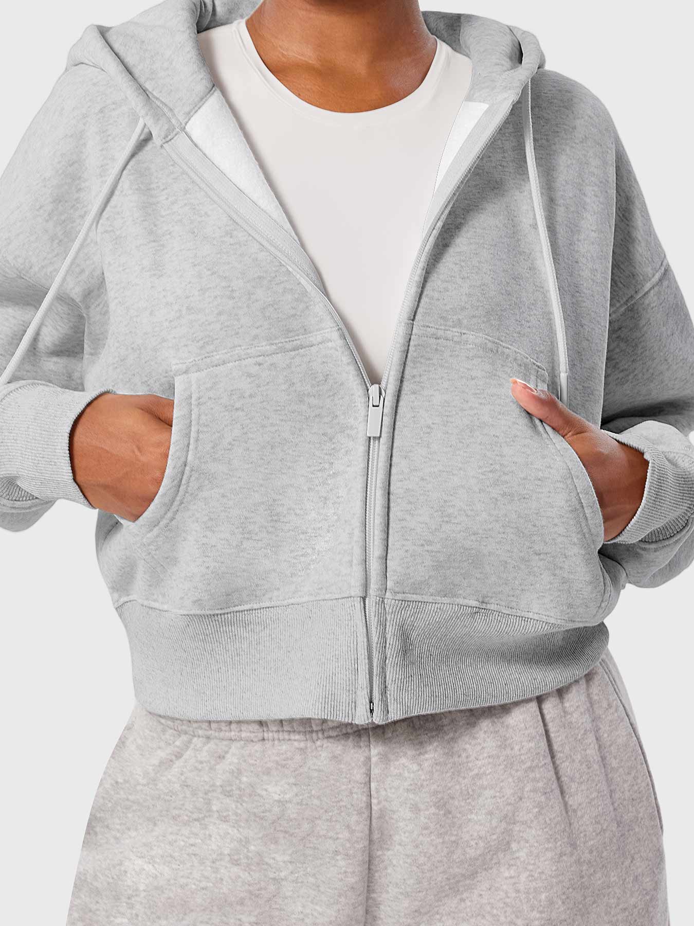 Lyne London™ | Zip Up Fleece Hoodies