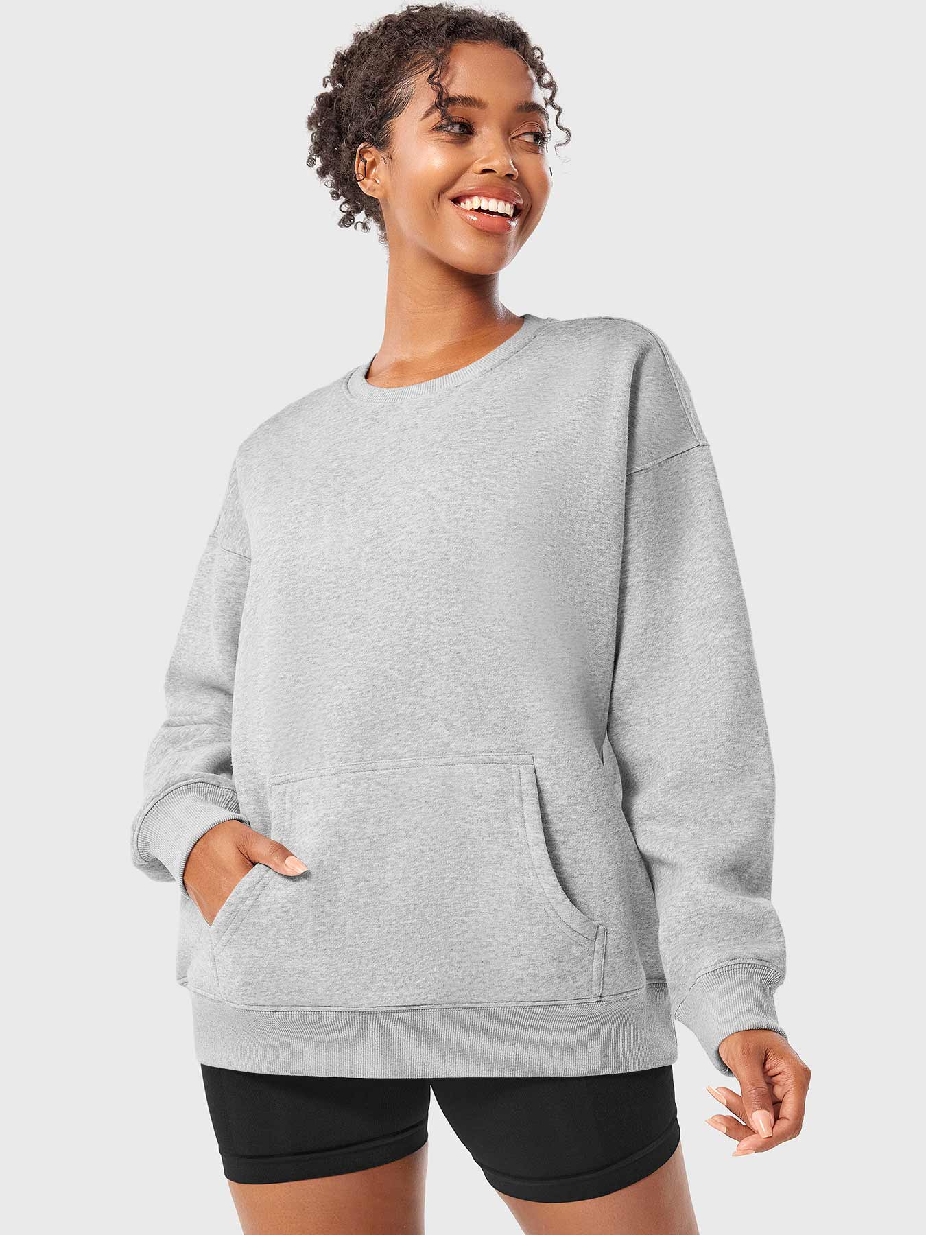 Lyne London™ | Oversized Fleece Sweatshirts