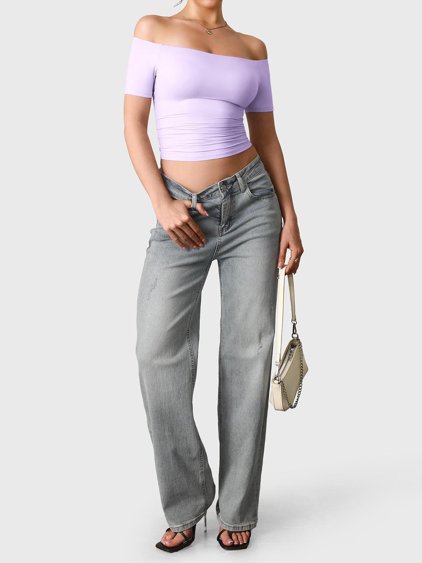 Lyne London™ | Off Shoulder Short Sleeves