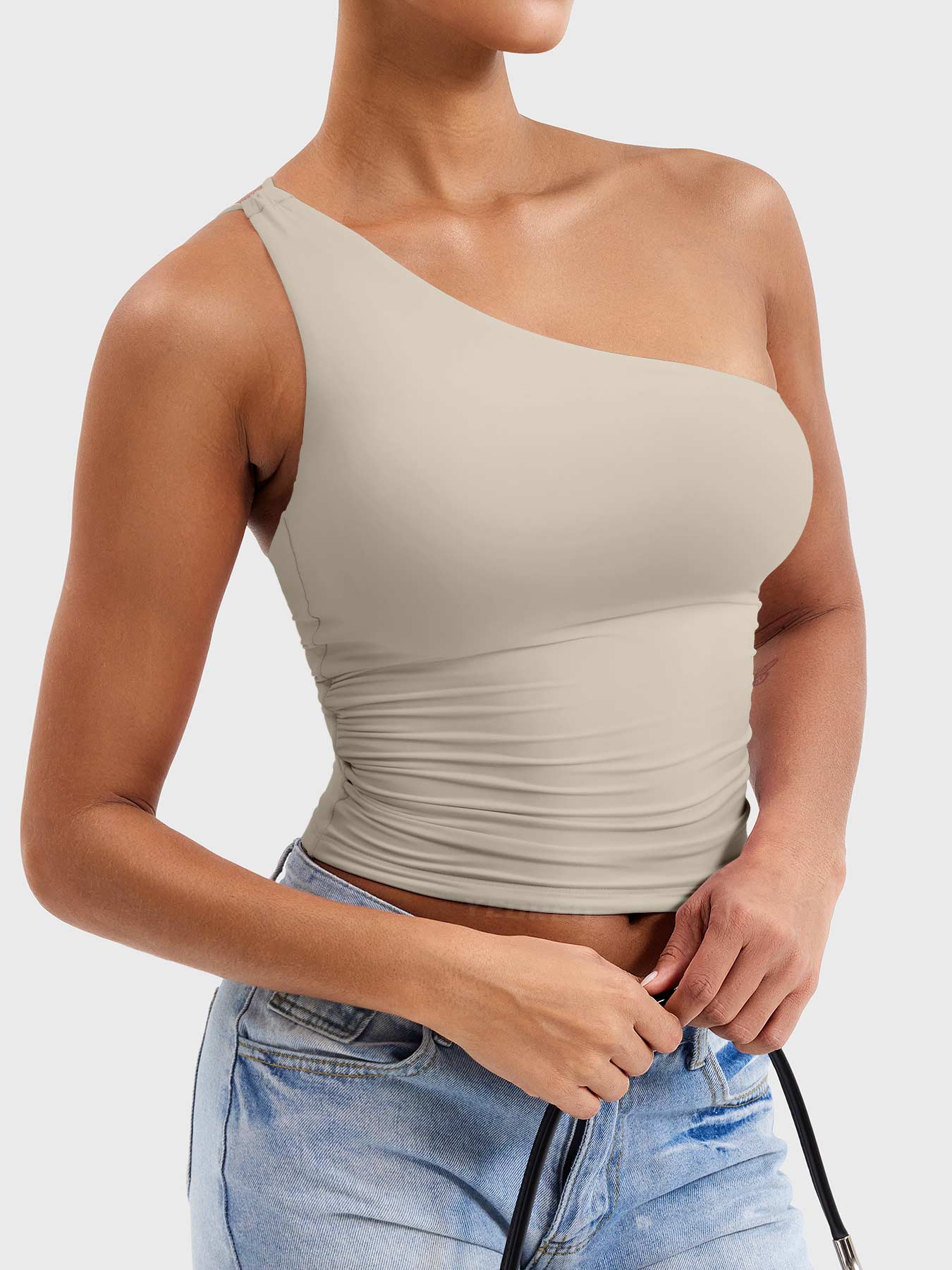 Lyne London™ | One Shoulder Tank Top