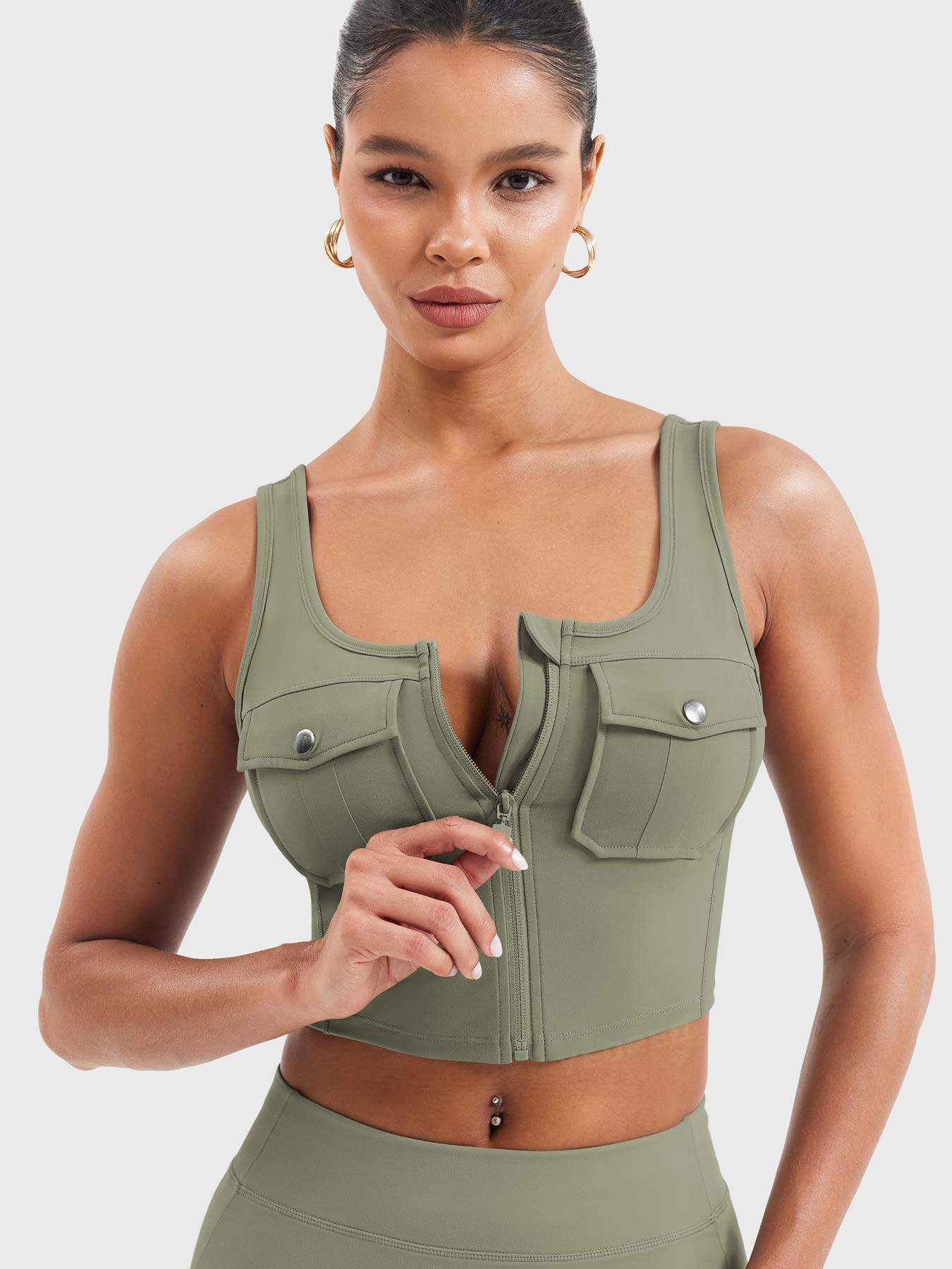 Lyne London™ | Cargo Crop Tank