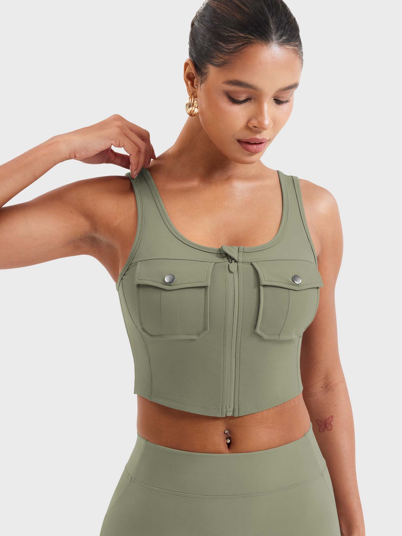 Lyne London™ | Cargo Crop Tank