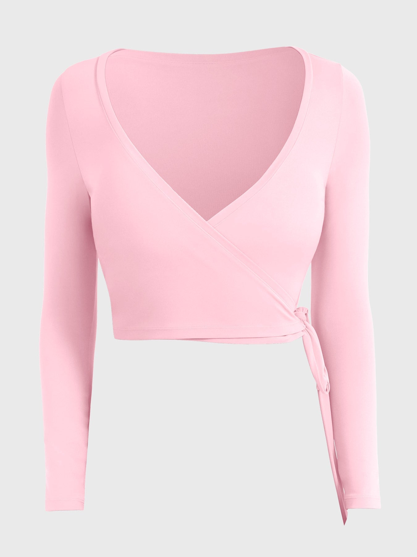 Lyne London™ | Long Sleeve Ballet Wrap Top