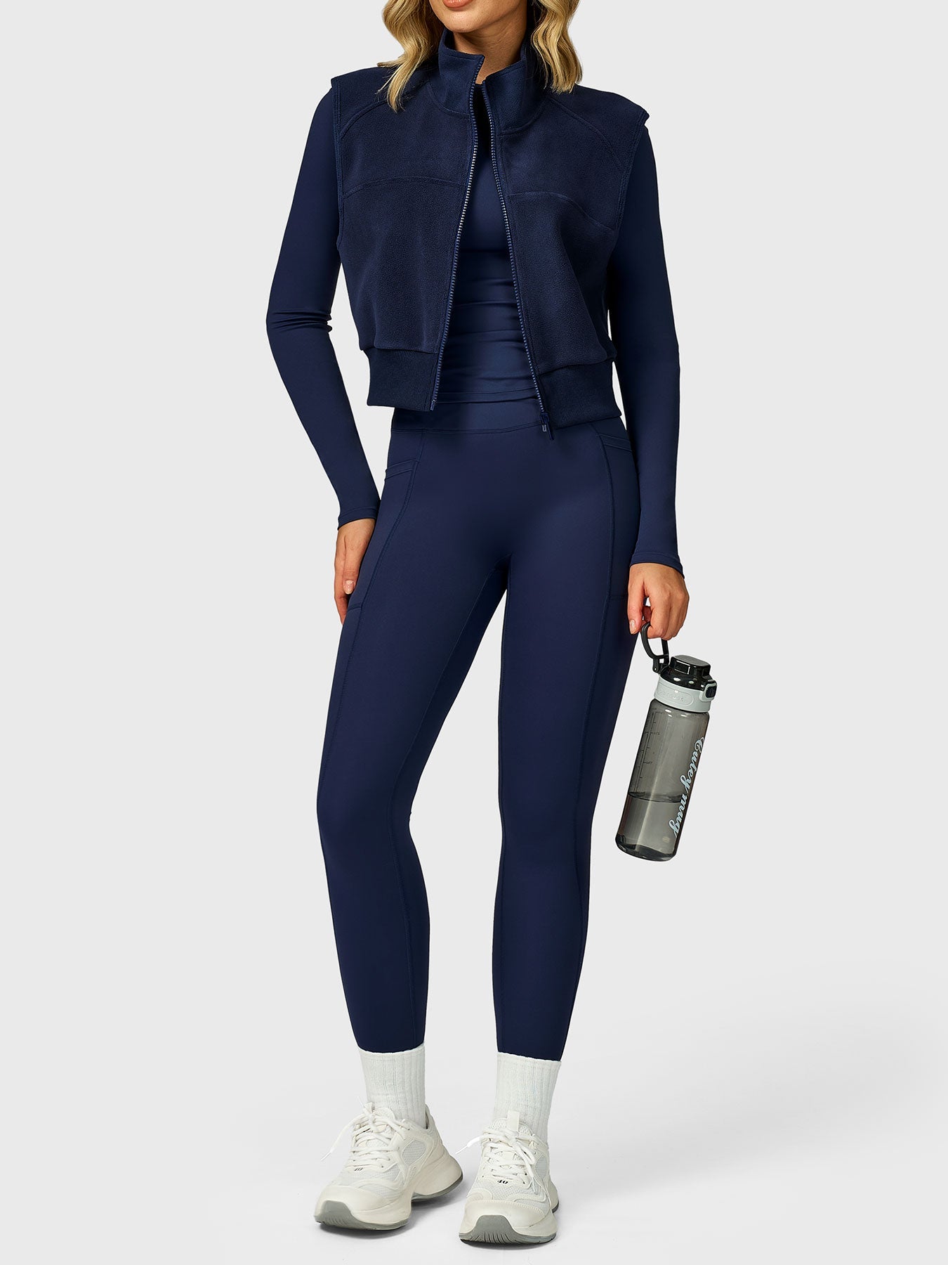 Lyne London™ | Cropped Fleece Vest