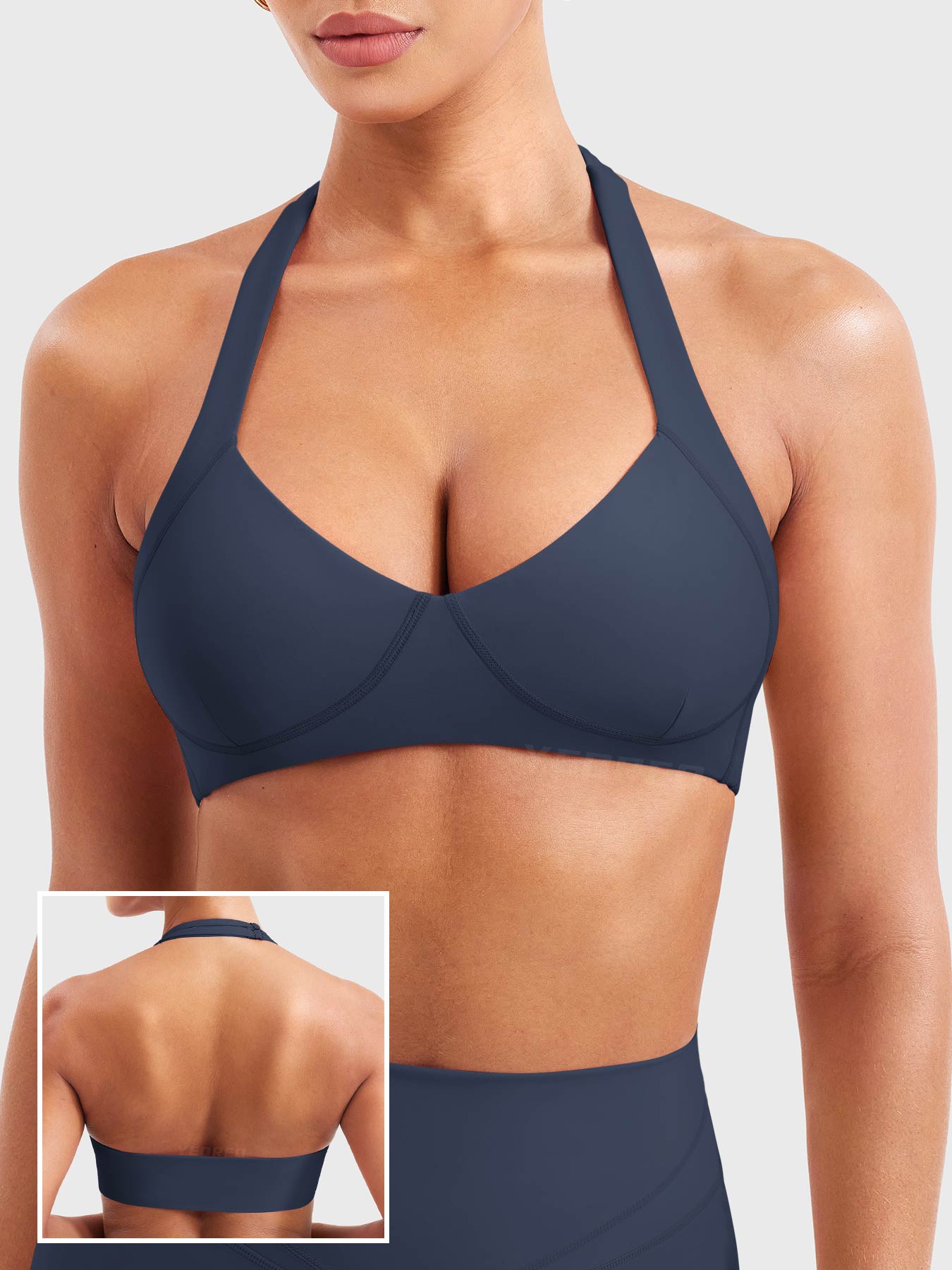 Lyne London™ | Contour Halter Sports Bra