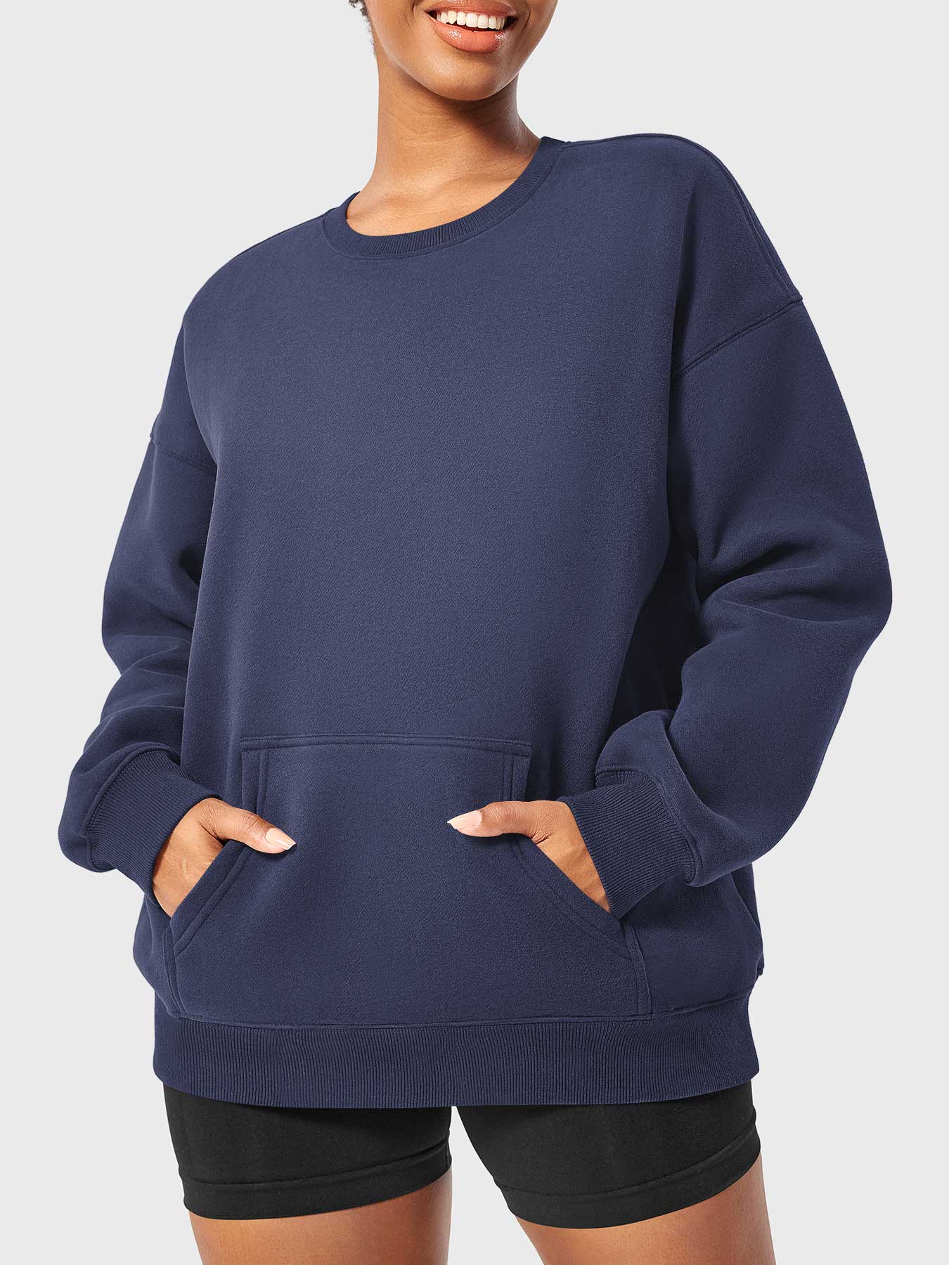Lyne London™ | Oversized Fleece Sweatshirts