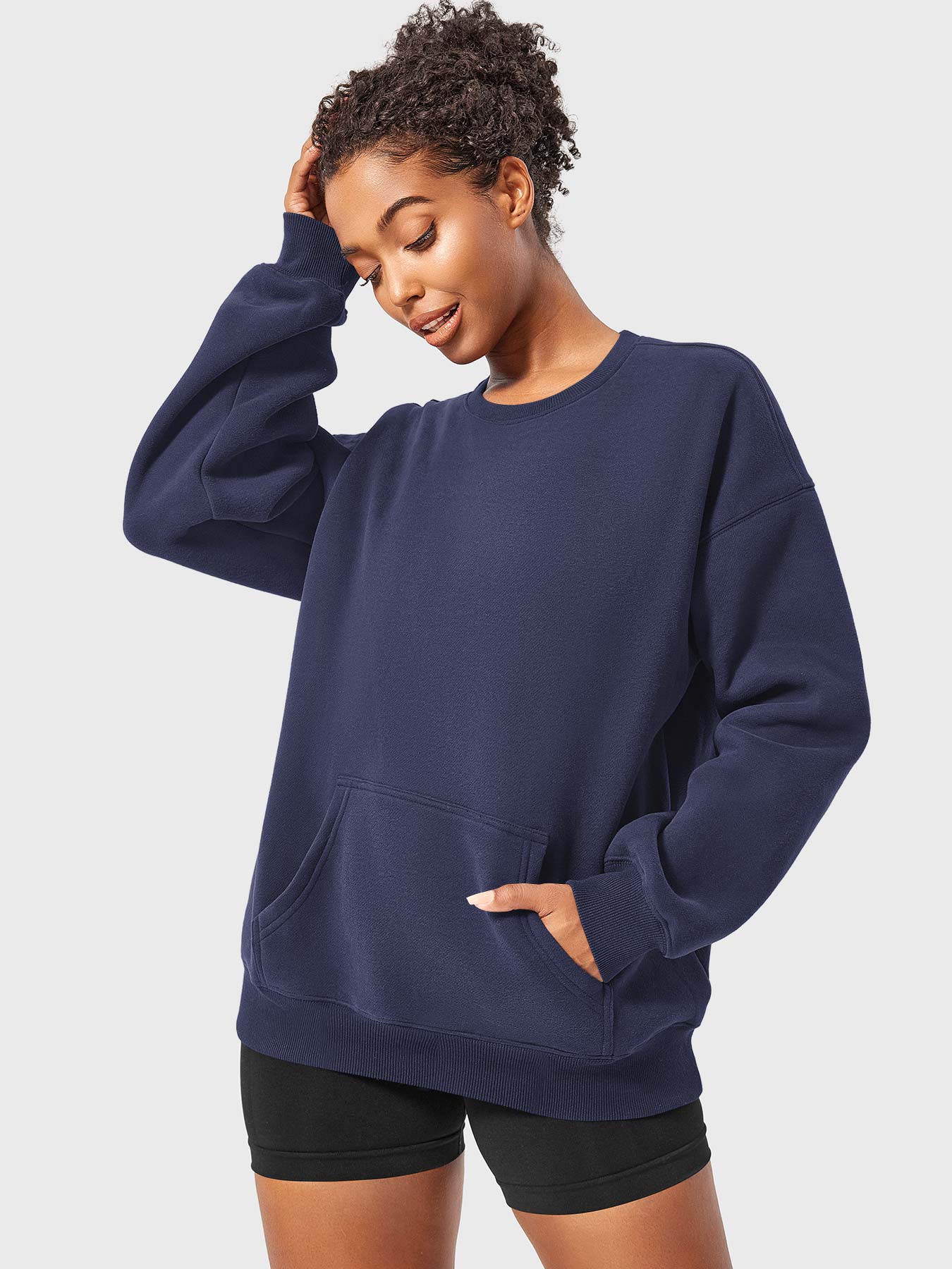 Lyne London™ | Oversized Fleece Sweatshirts