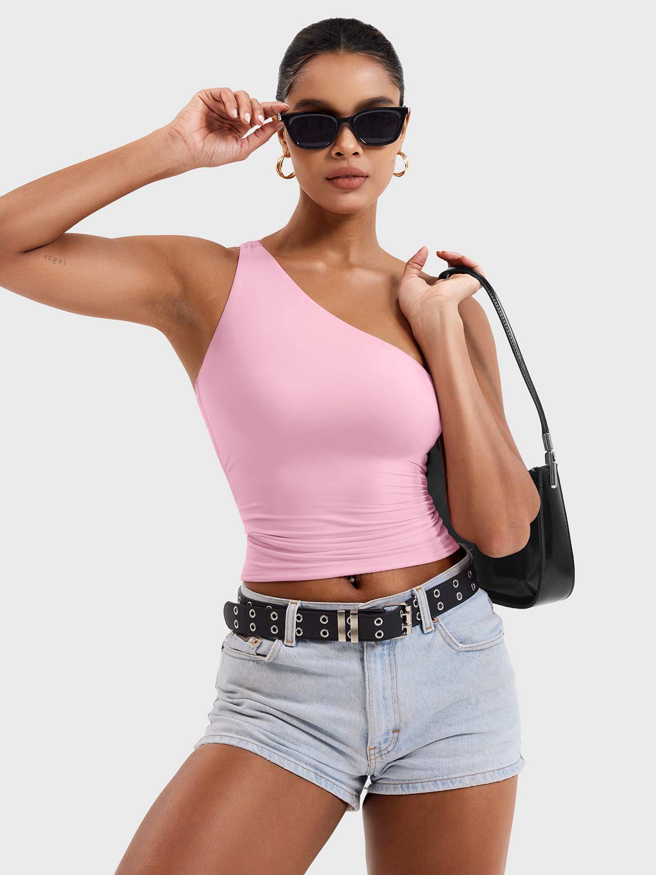 Lyne London™ | One Shoulder Tank Top
