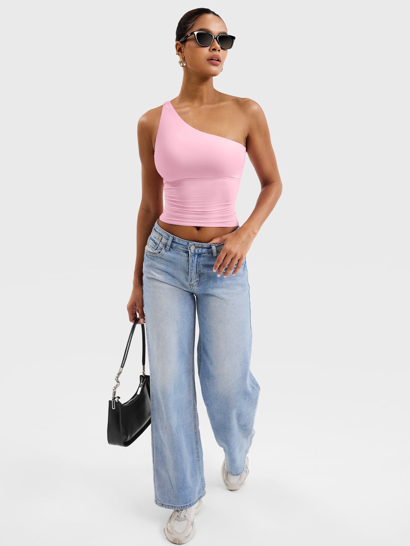 Lyne London™ | One Shoulder Tank Top