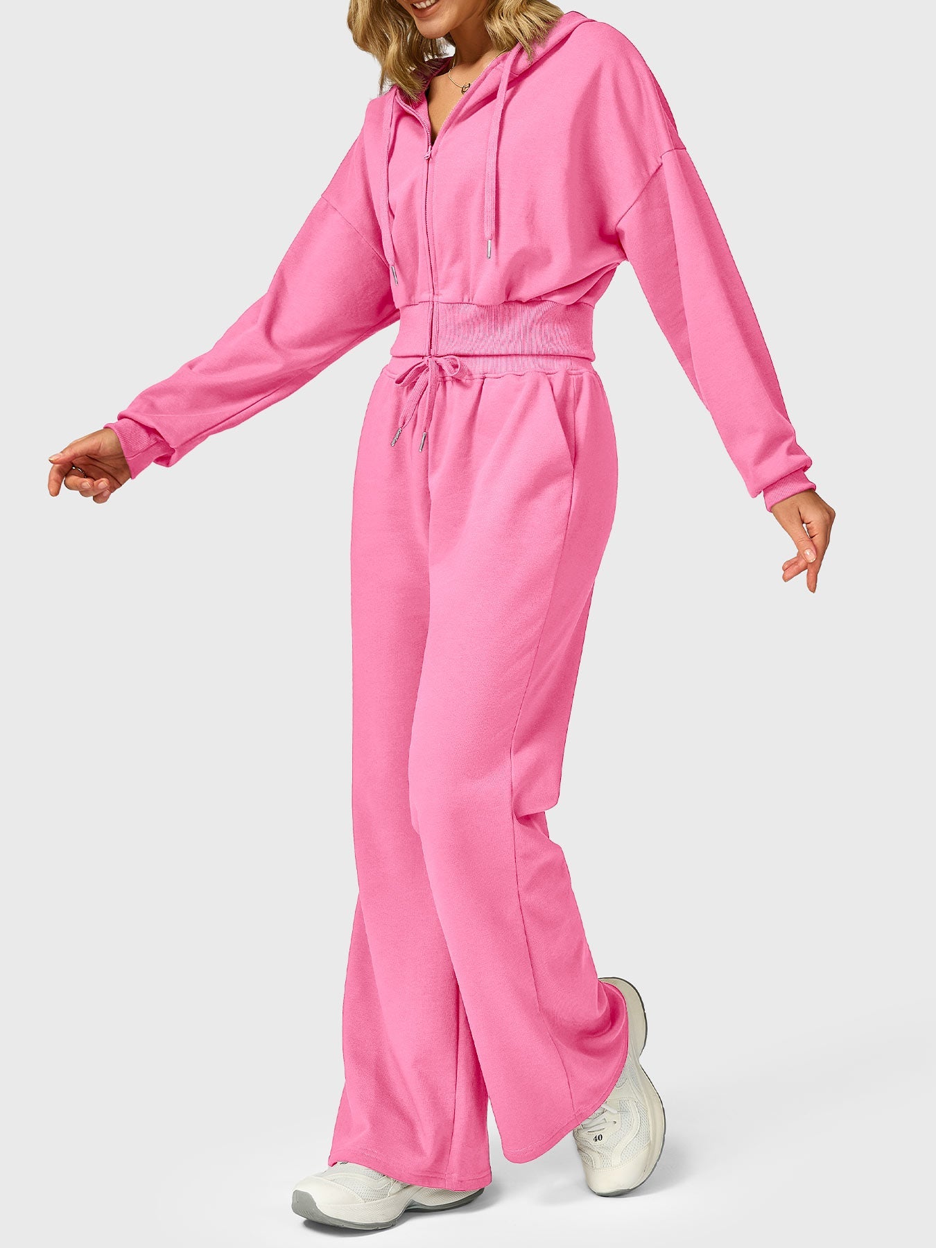 Lyne London™ | Cropped Zip Hoodie