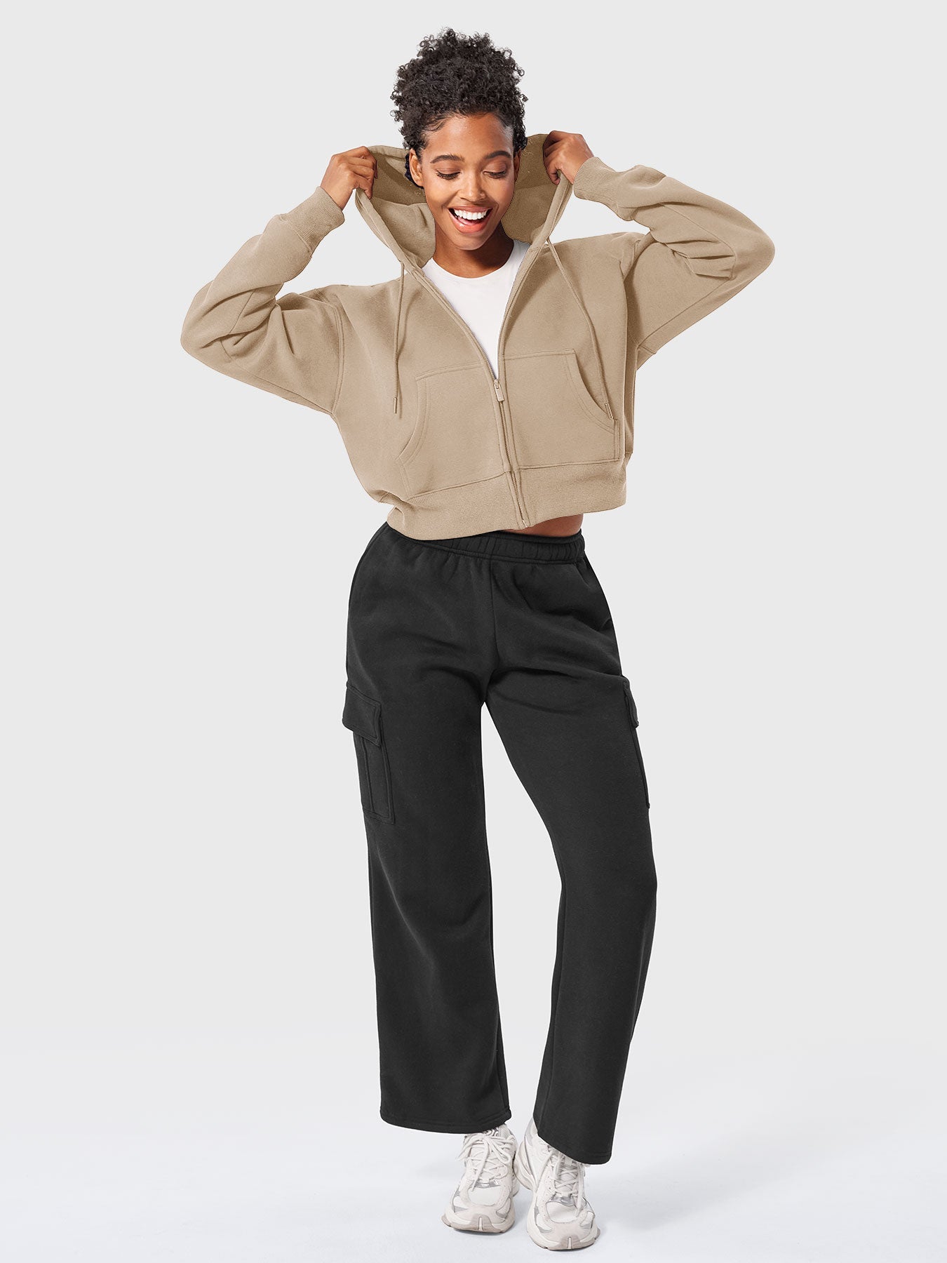 Lyne London™ | Zip Up Fleece Hoodies