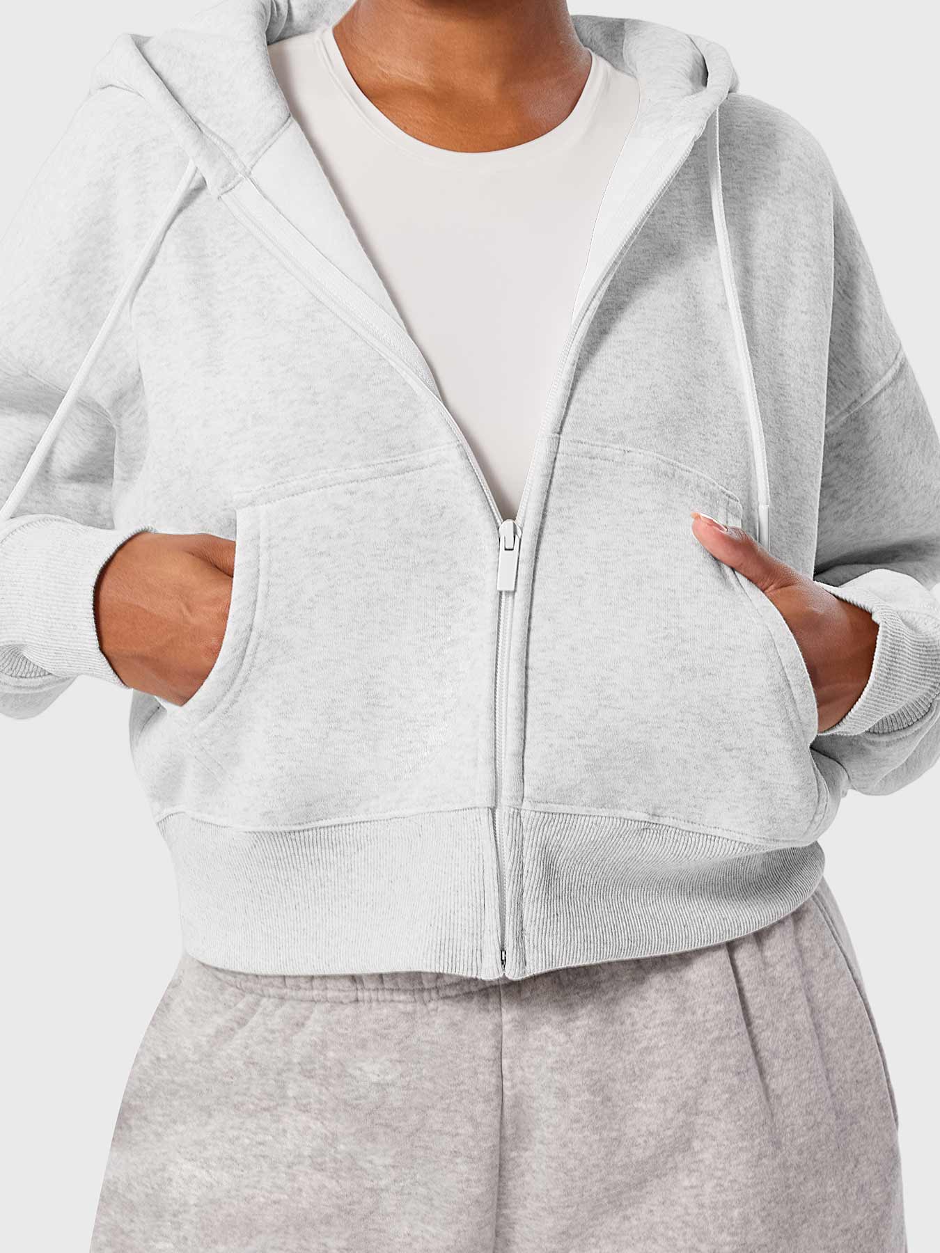 Lyne London™ | Zip Up Fleece Hoodies