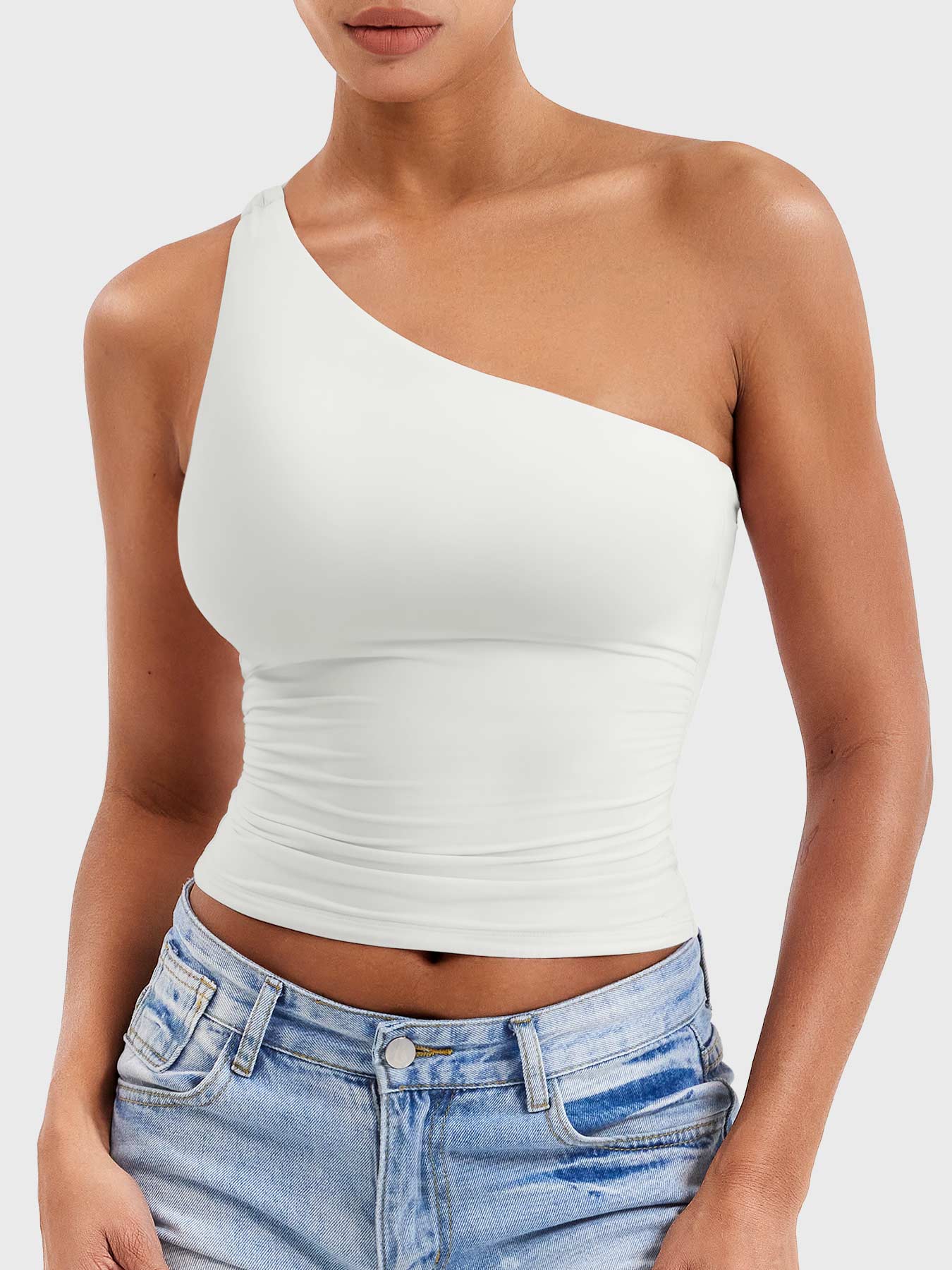 Lyne London™ | One Shoulder Tank Top