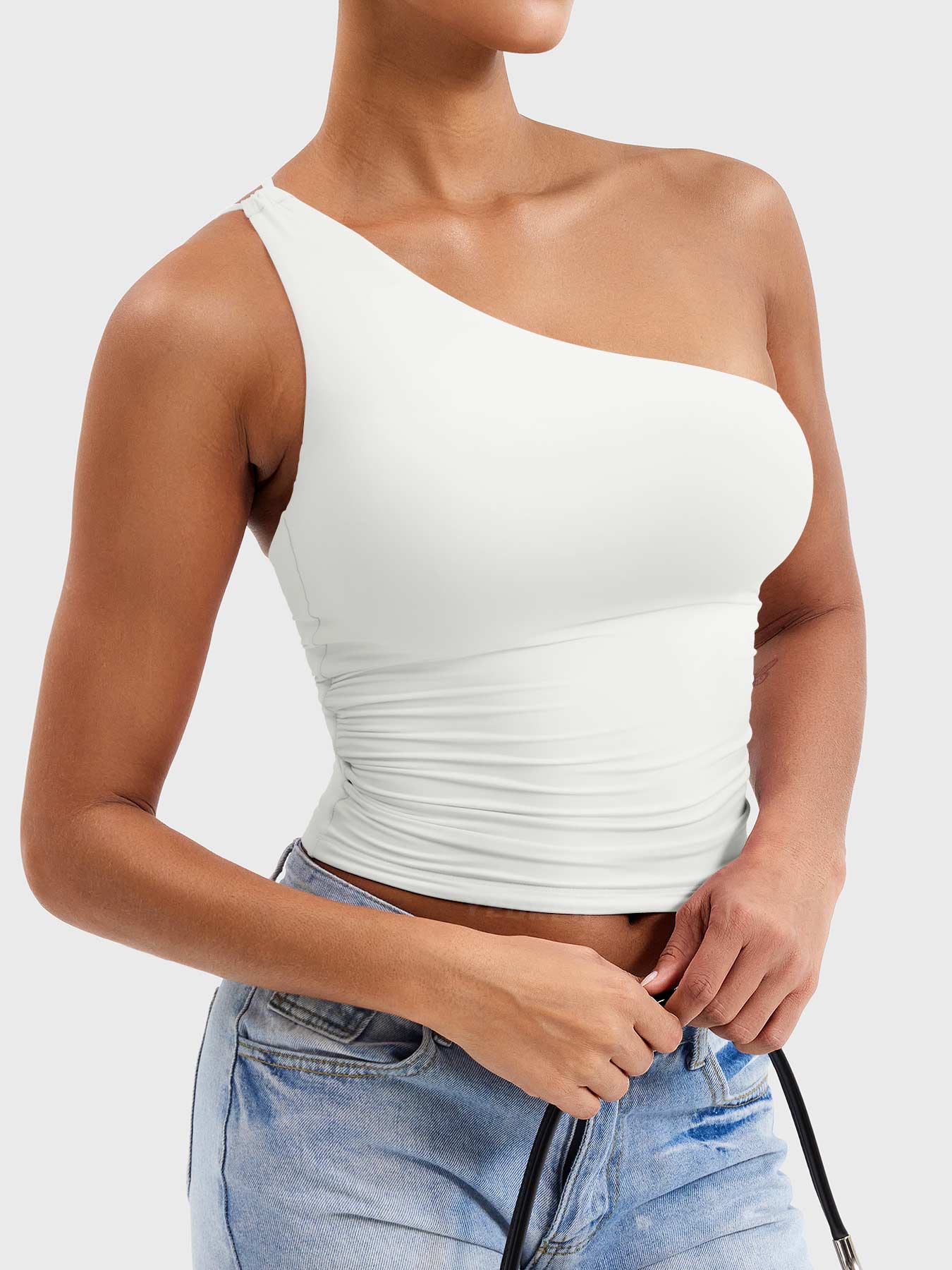 Lyne London™ | One Shoulder Tank Top