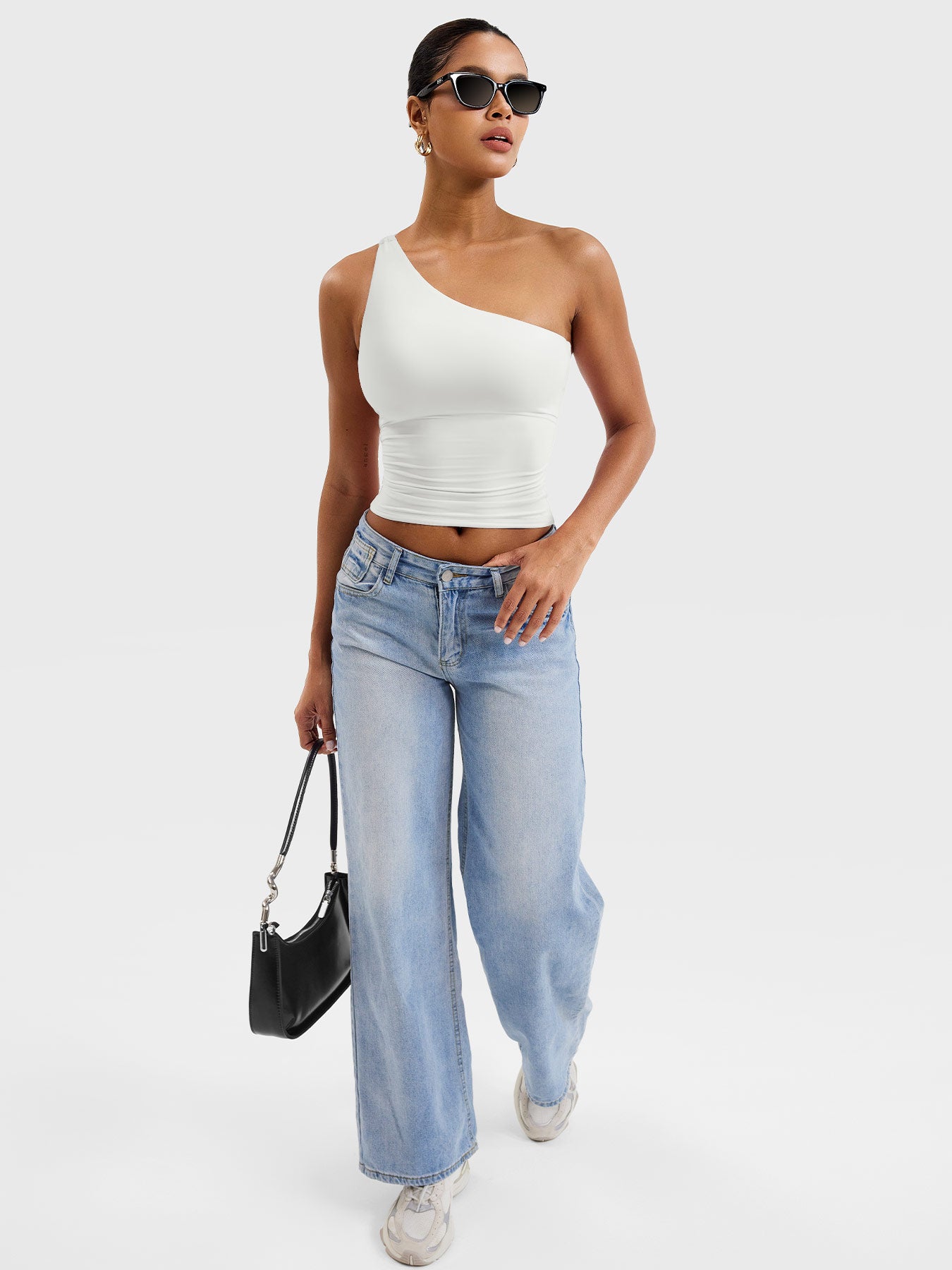 Lyne London™ | One Shoulder Tank Top