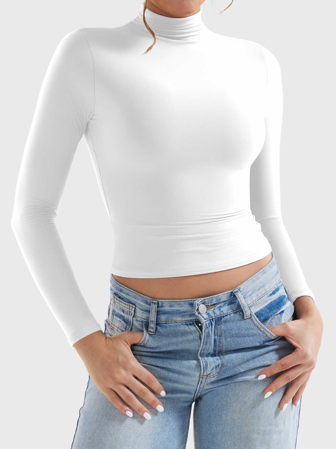 Lyne London™ | Turtle Neck Long Sleeves Shirts